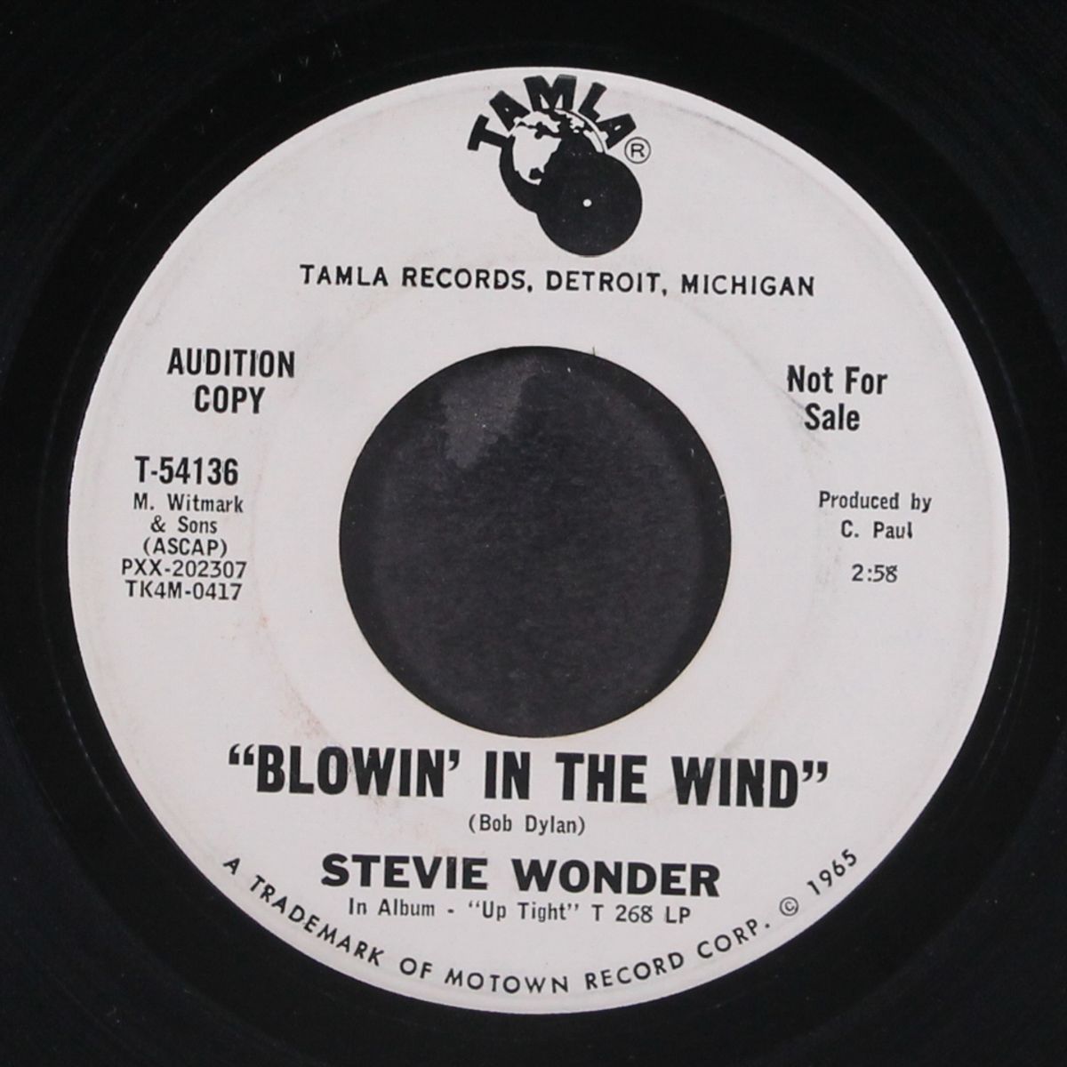 blowin' in the wind by STEVIE WONDER