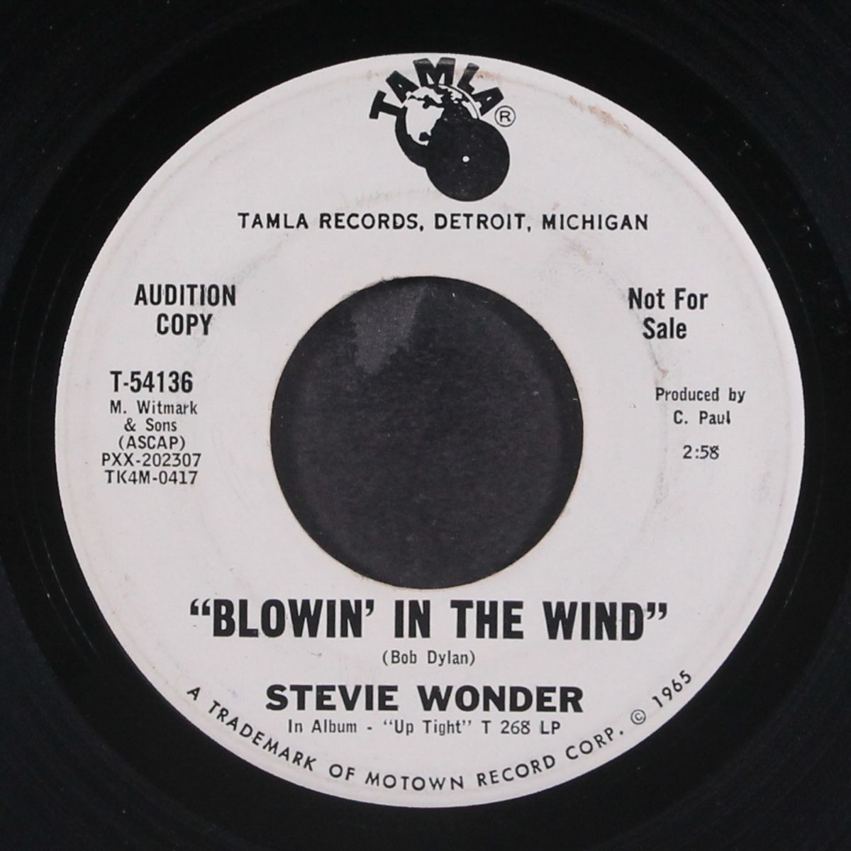 blowin' in the wind by STEVIE WONDER
