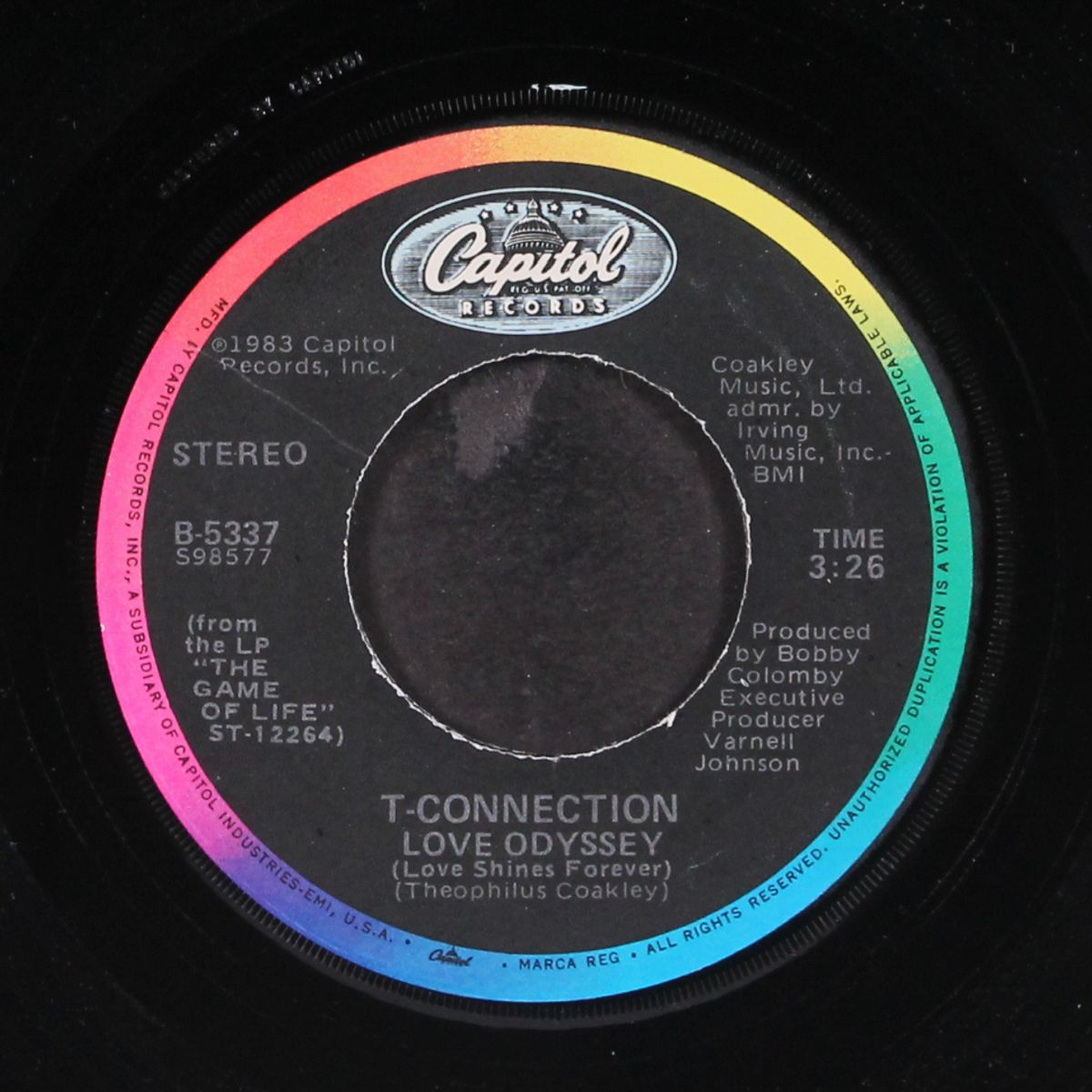 take it to the limit / love odyssey by T-CONNECTION