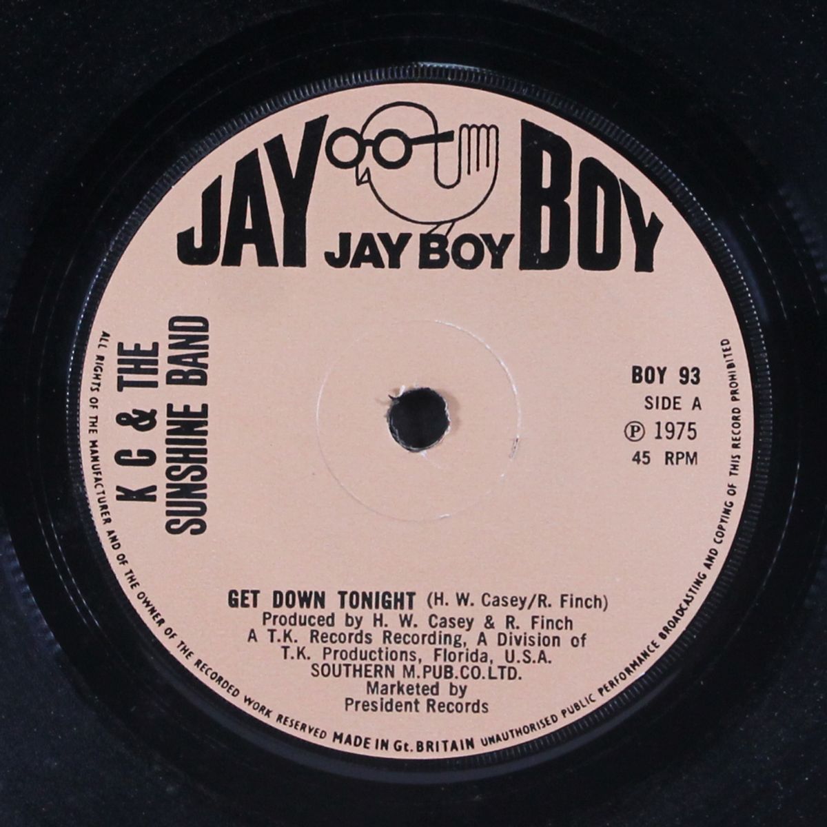 get down tonight by KC & SUNSHINE BAND
