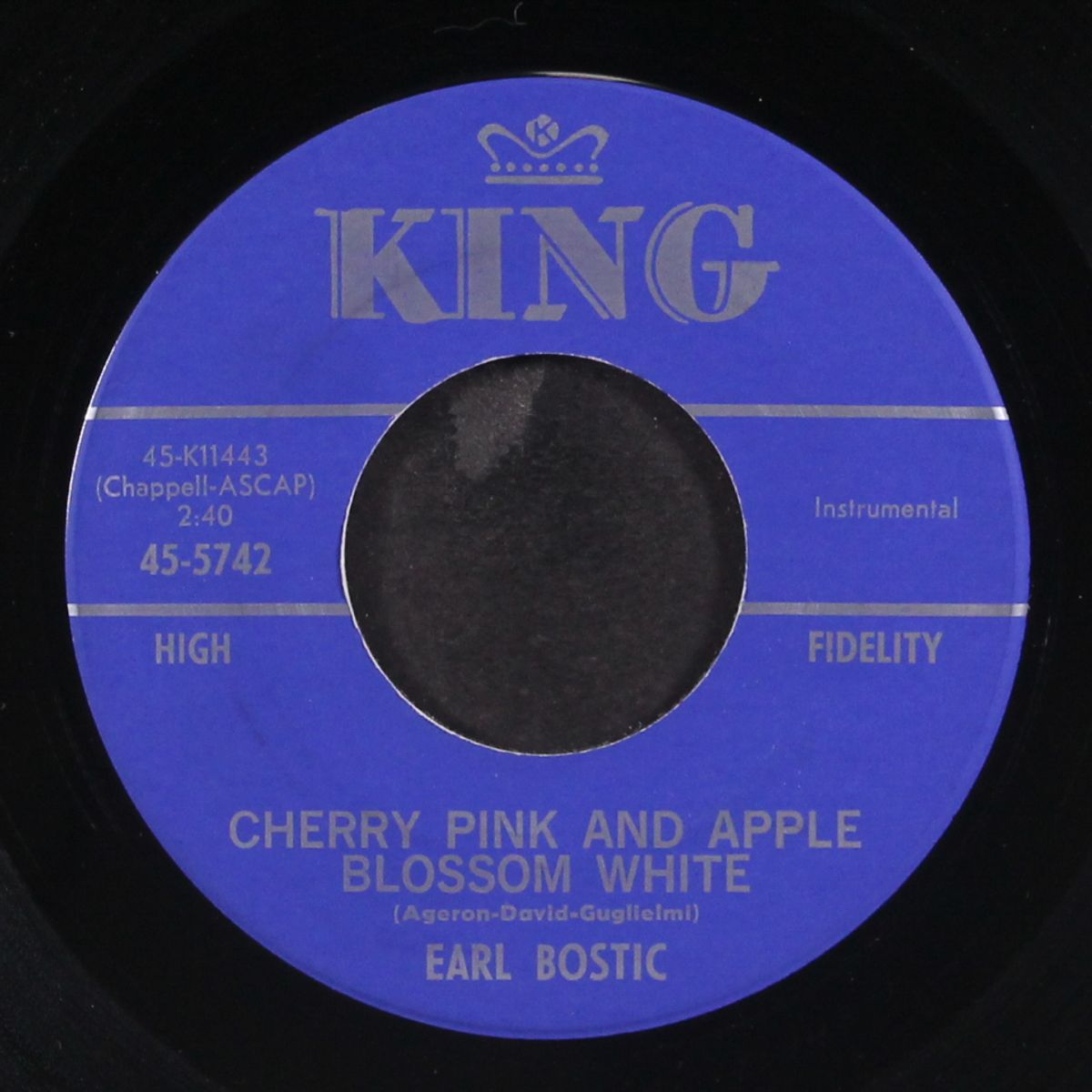 cherry pink and apple blossom white by EARL BOSTIC