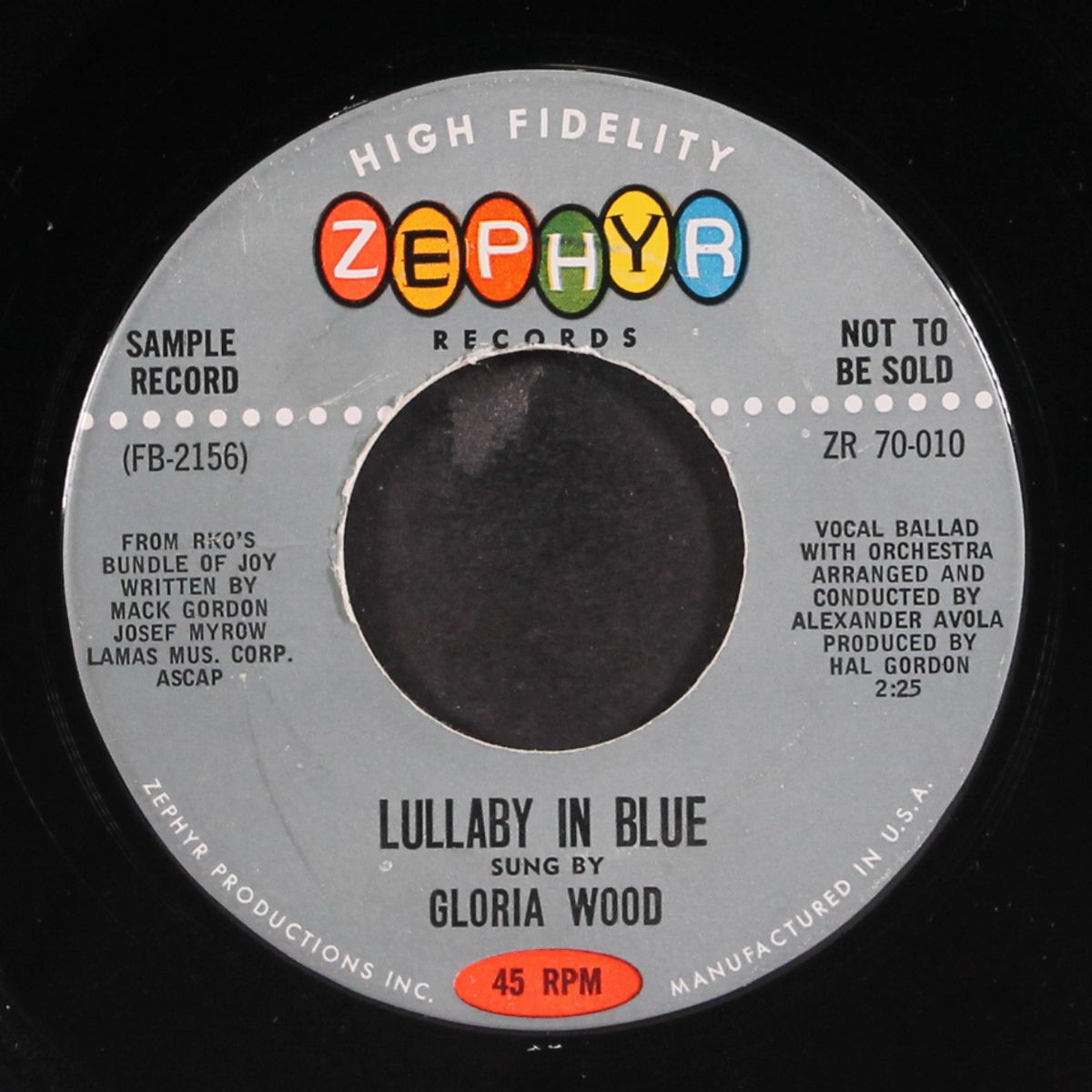 lullaby in blue / some day soon by GLORIA WOOD