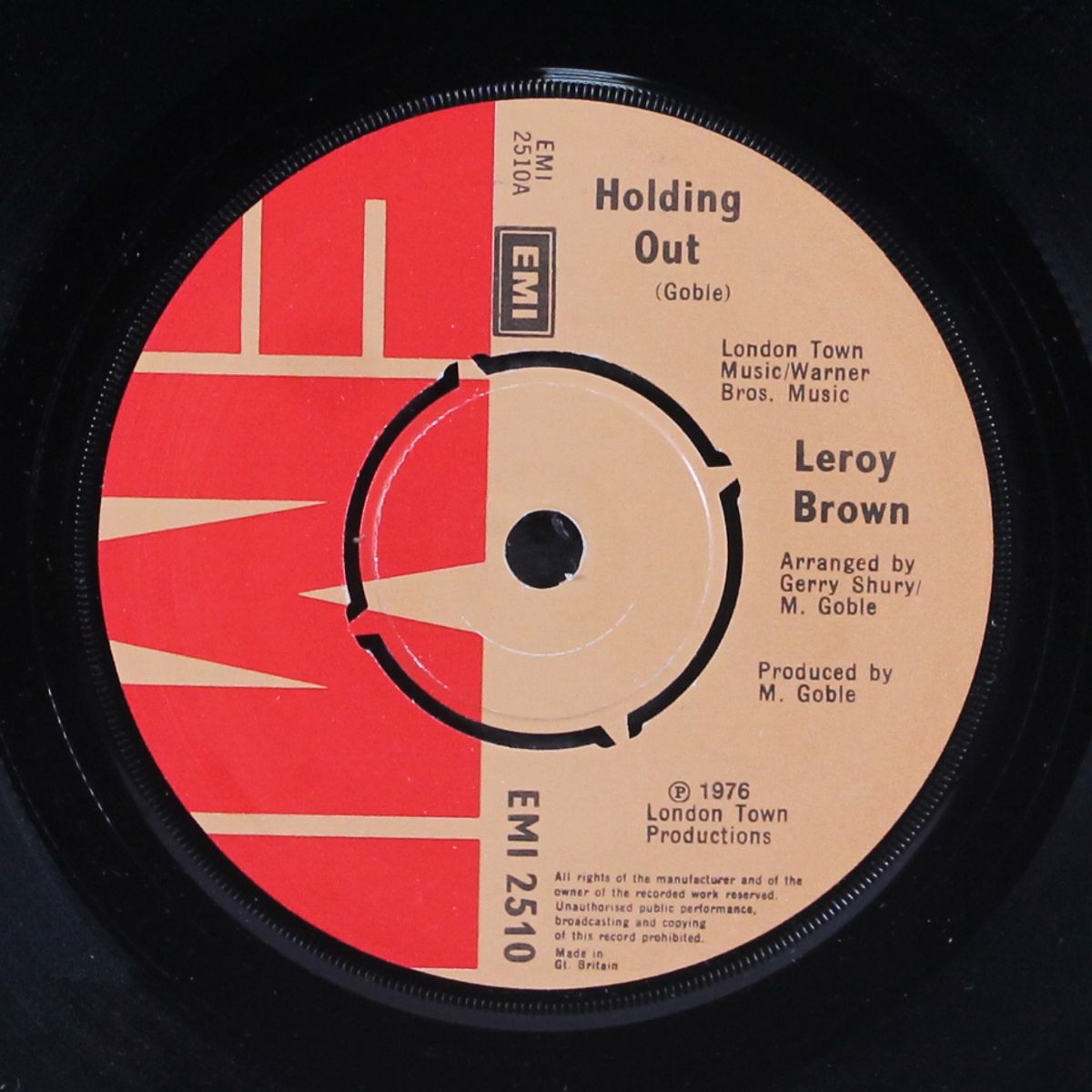 holding out by LEROY BROWN