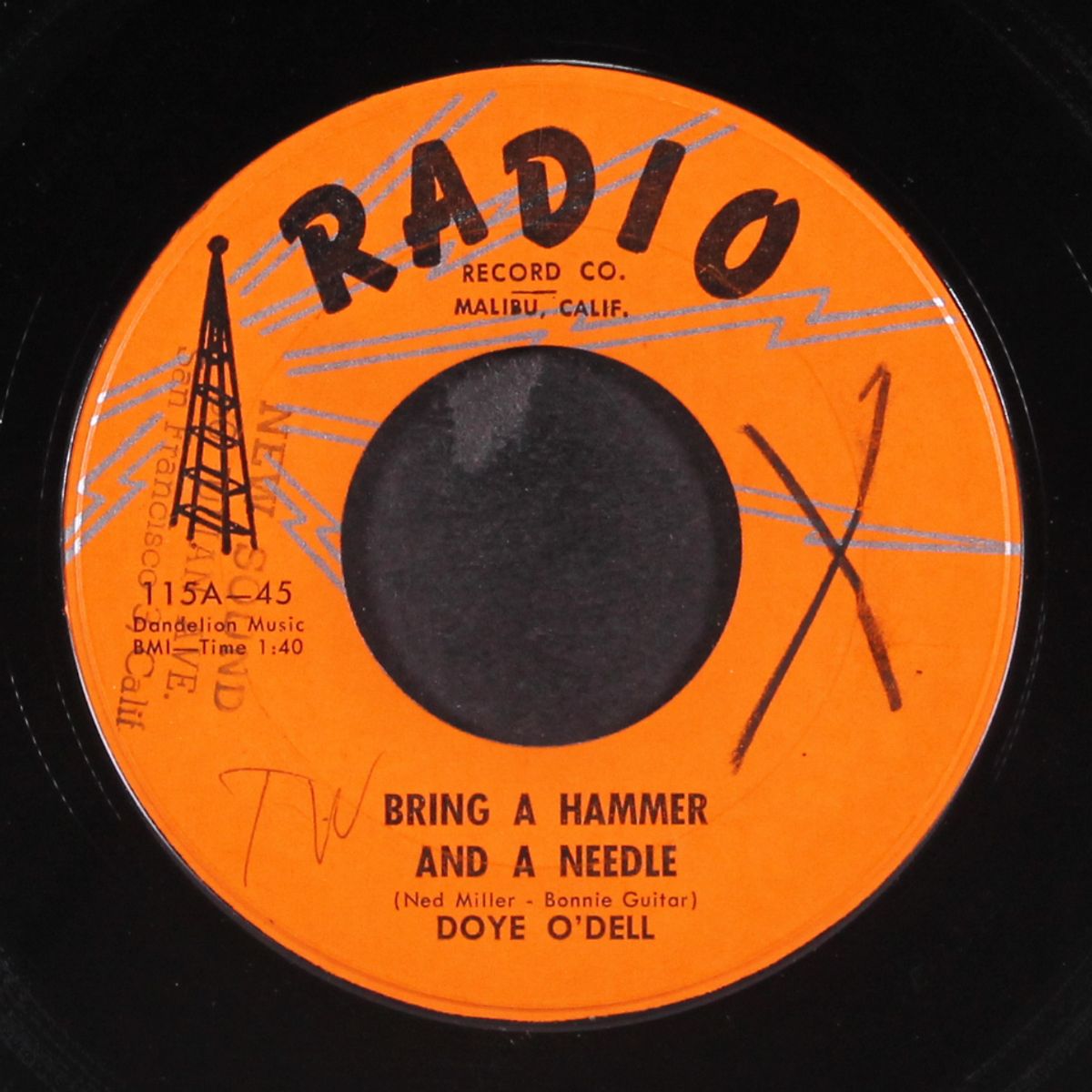 bring a hammer and a needle / strange night by DOYE O'DELL