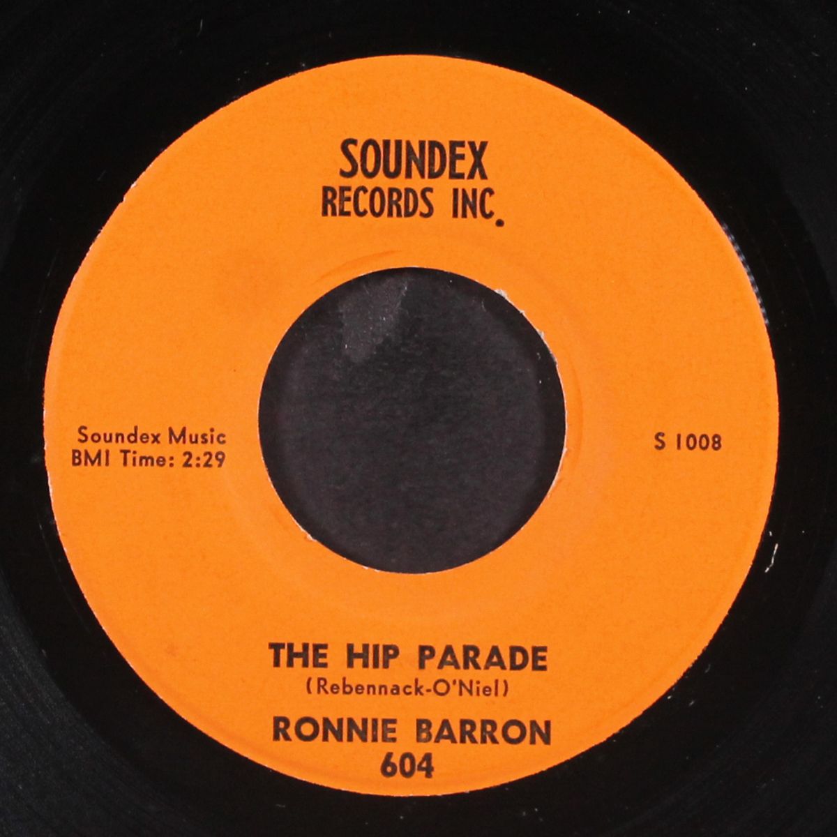 it's all in the past / the hip parade by RONNIE BARRON