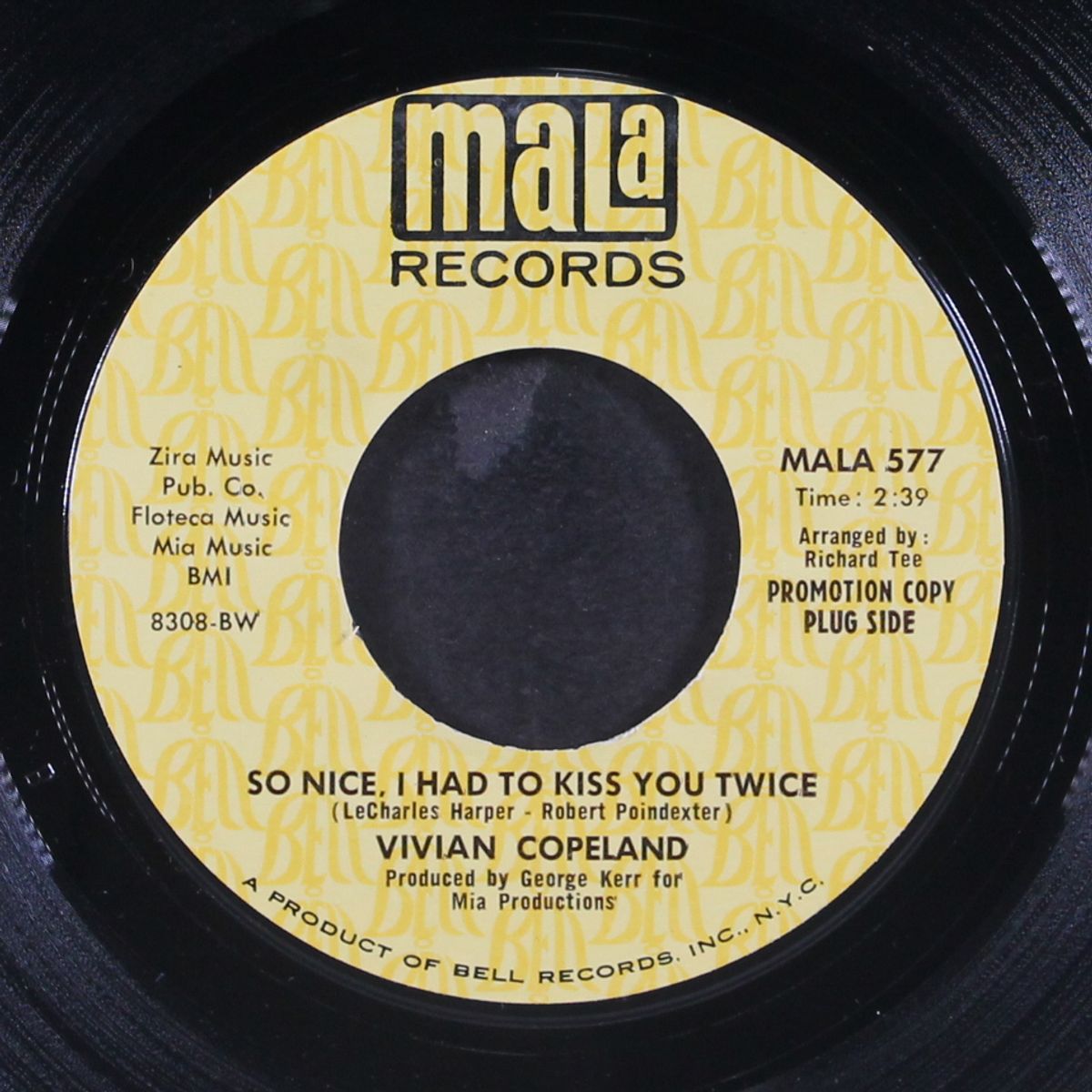 i don't care what he's done / so nice, i had to kiss you twice by VIVIAN COPELAND