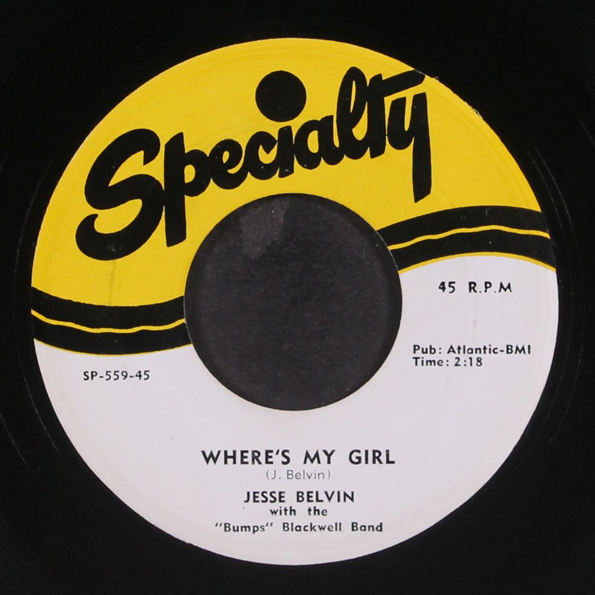 love, love of my life / where's my girl by JESSE BELVIN