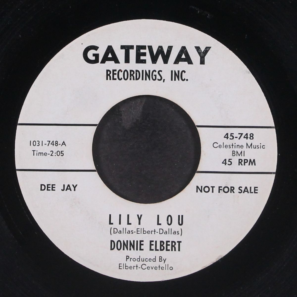 do what'cha wanna / lily lou by DONNIE ELBERT
