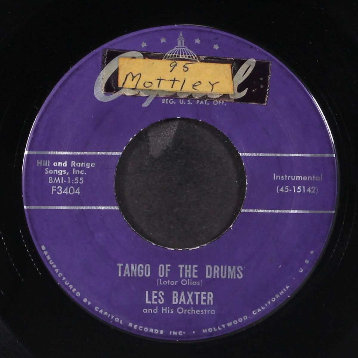 sinner man / tango of the drums by LES BAXTER