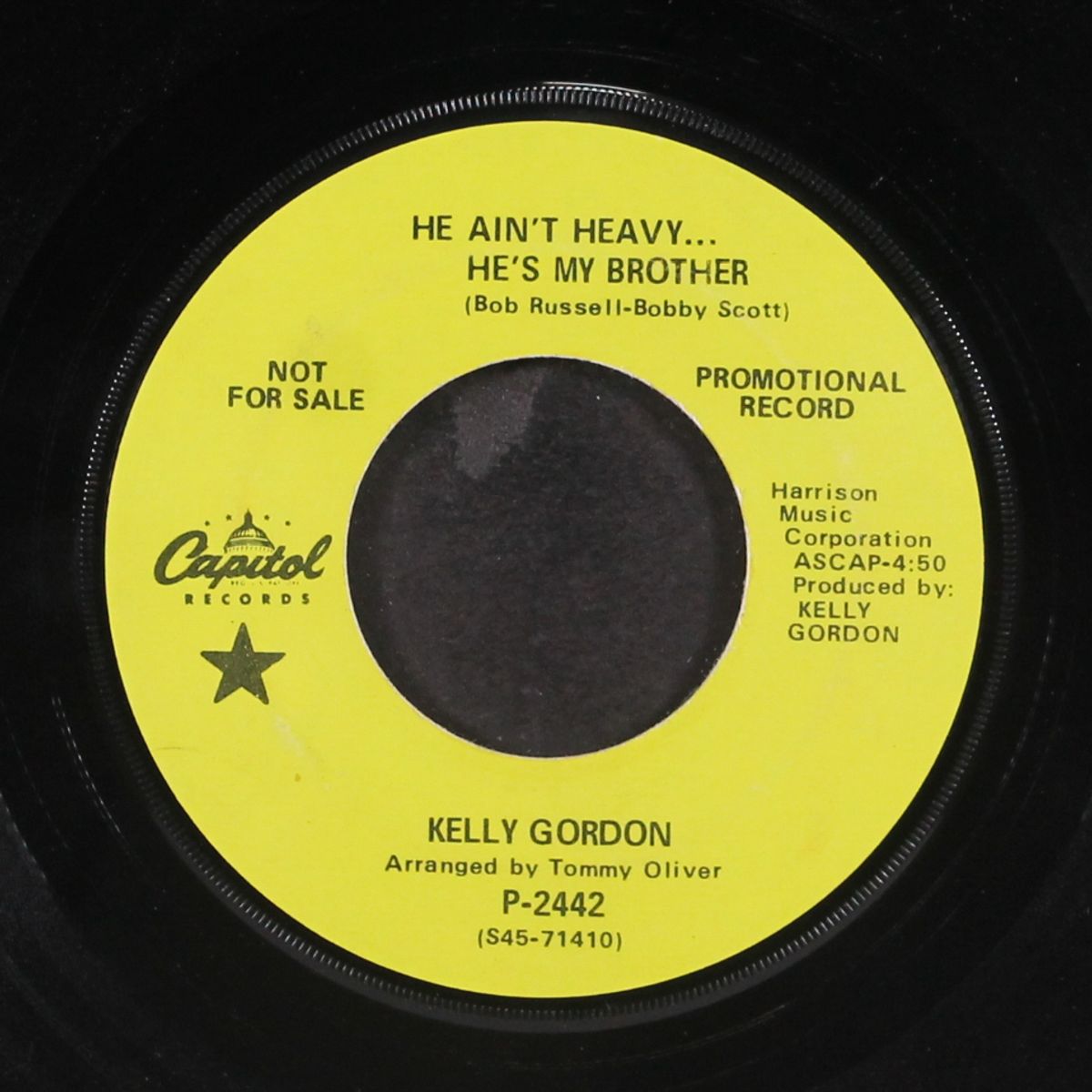he ain't heavy, he's my brother by KELLY GORDON