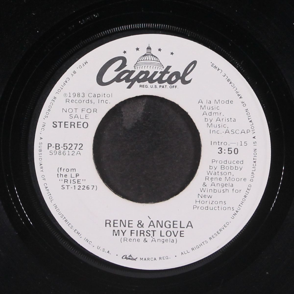 my first love / same by RENE & ANGELA