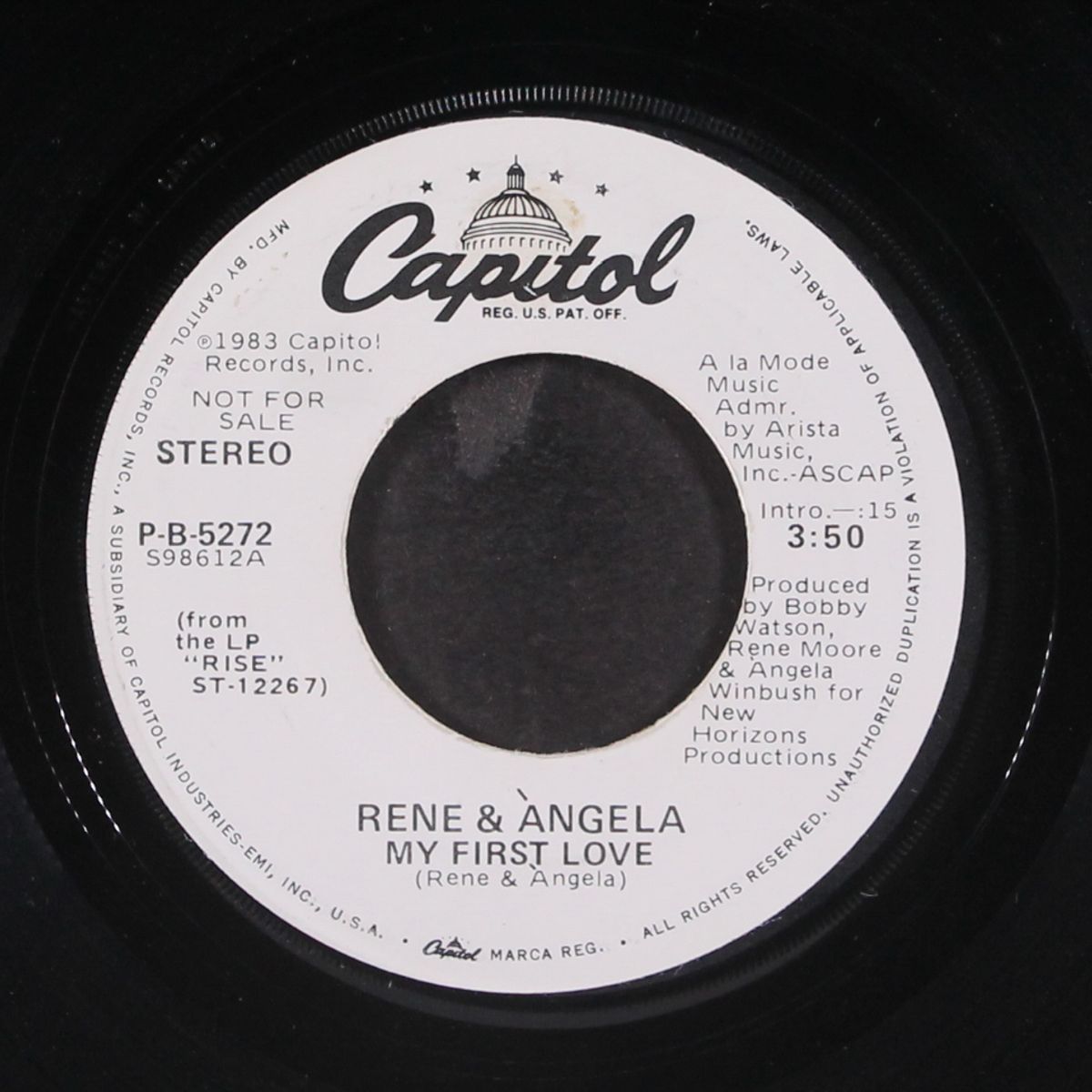 my first love / same by RENE & ANGELA