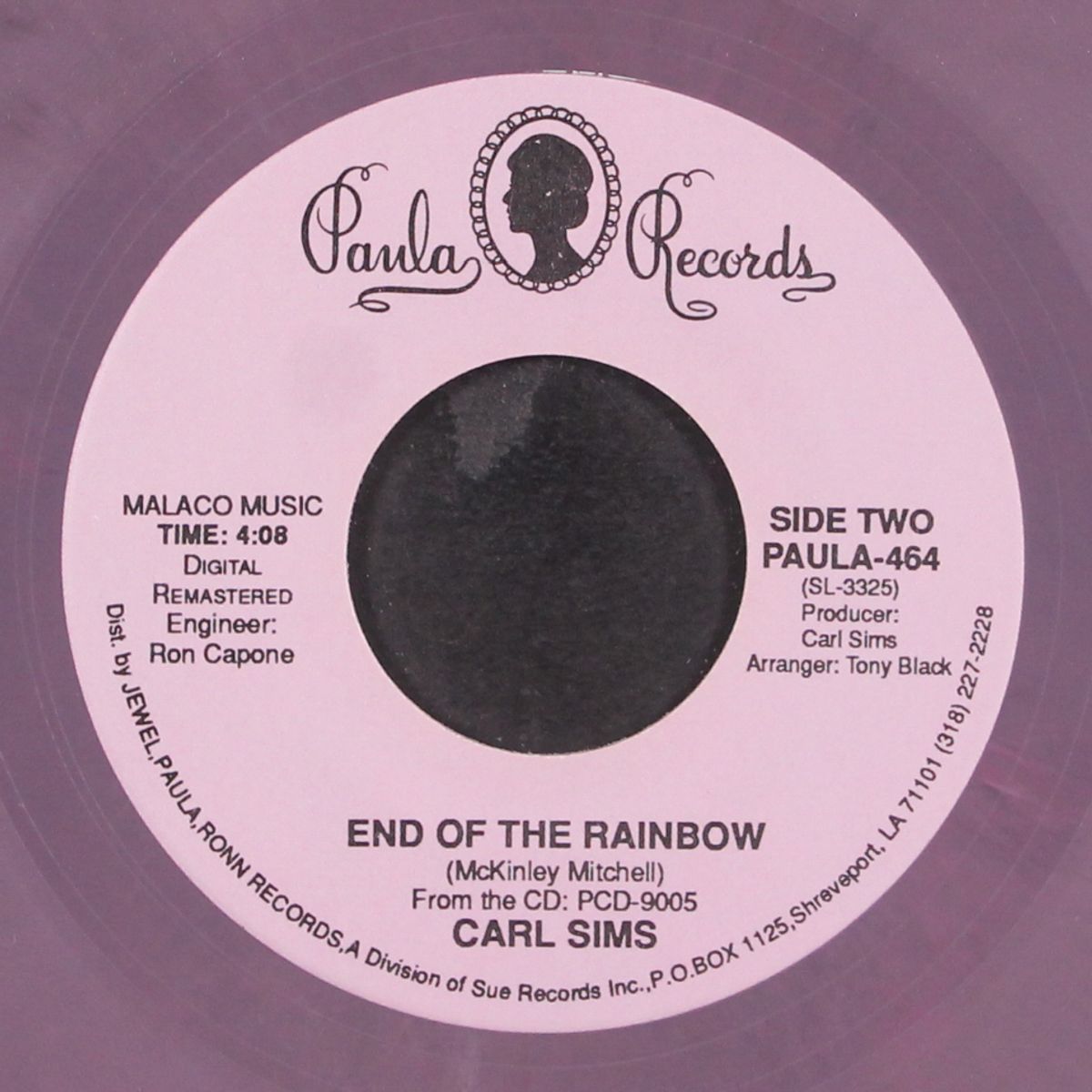seventeen days of loving / end of the rainbow by CARL SIMS