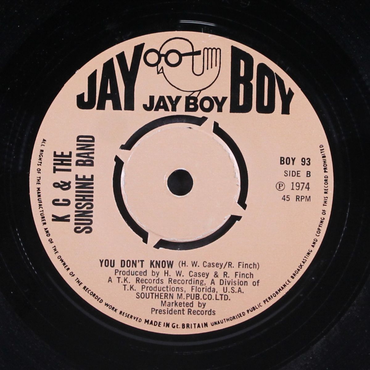 get down tonight / you don't know by KC & SUNSHINE BAND