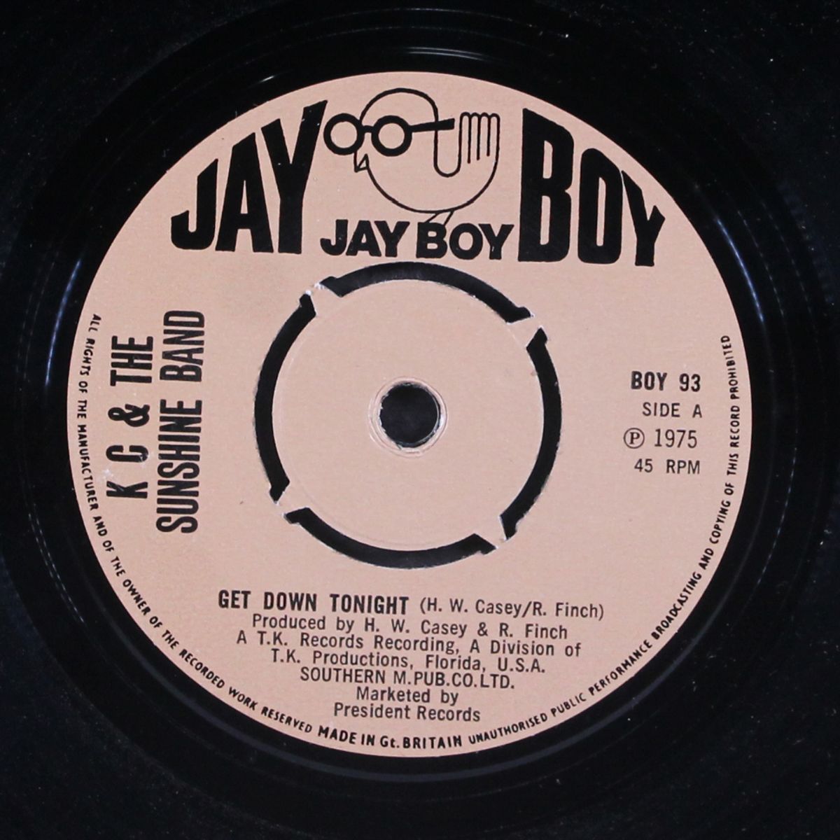 get down tonight / you don't know by KC & SUNSHINE BAND