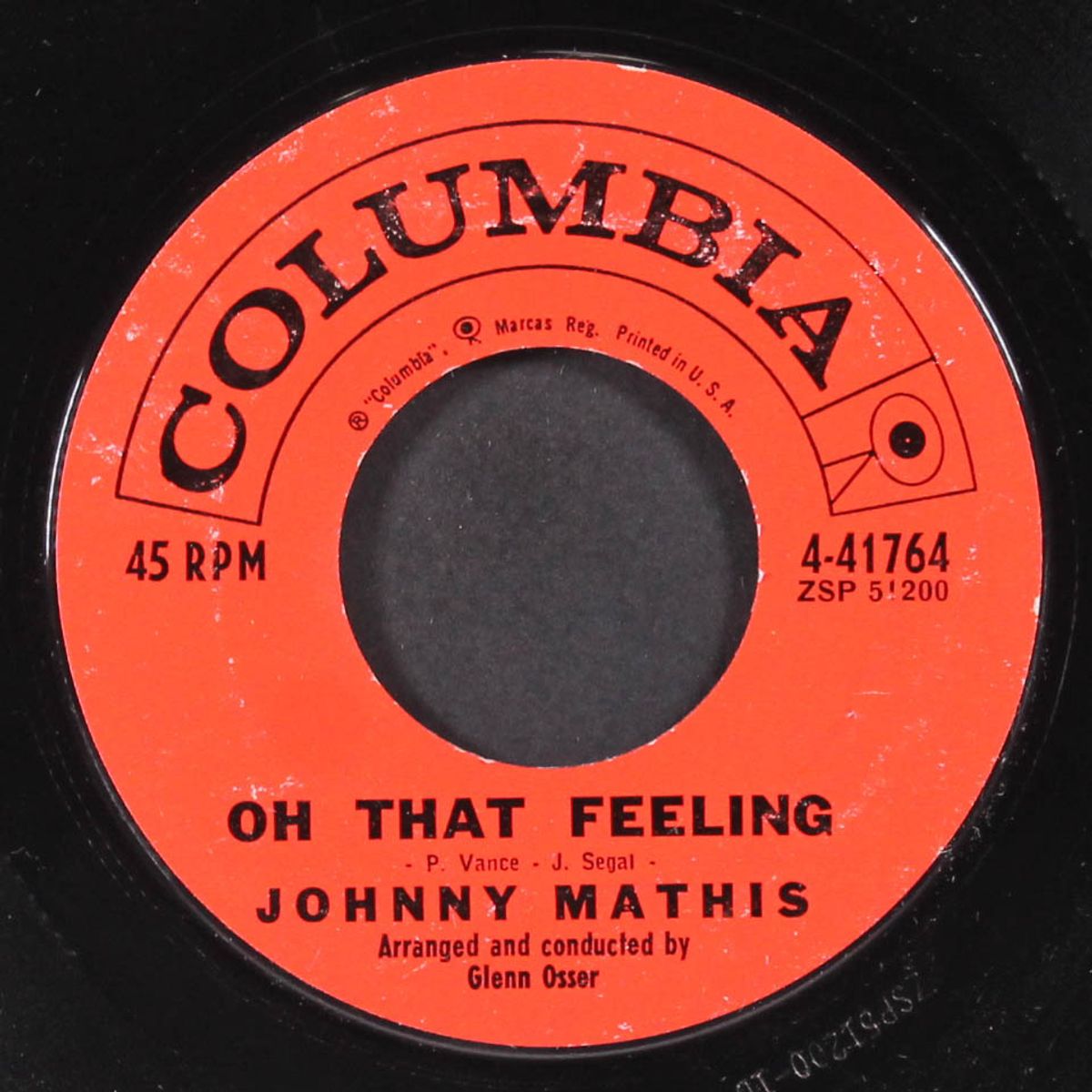 my love for you / oh that feeling by JOHNNY MATHIS