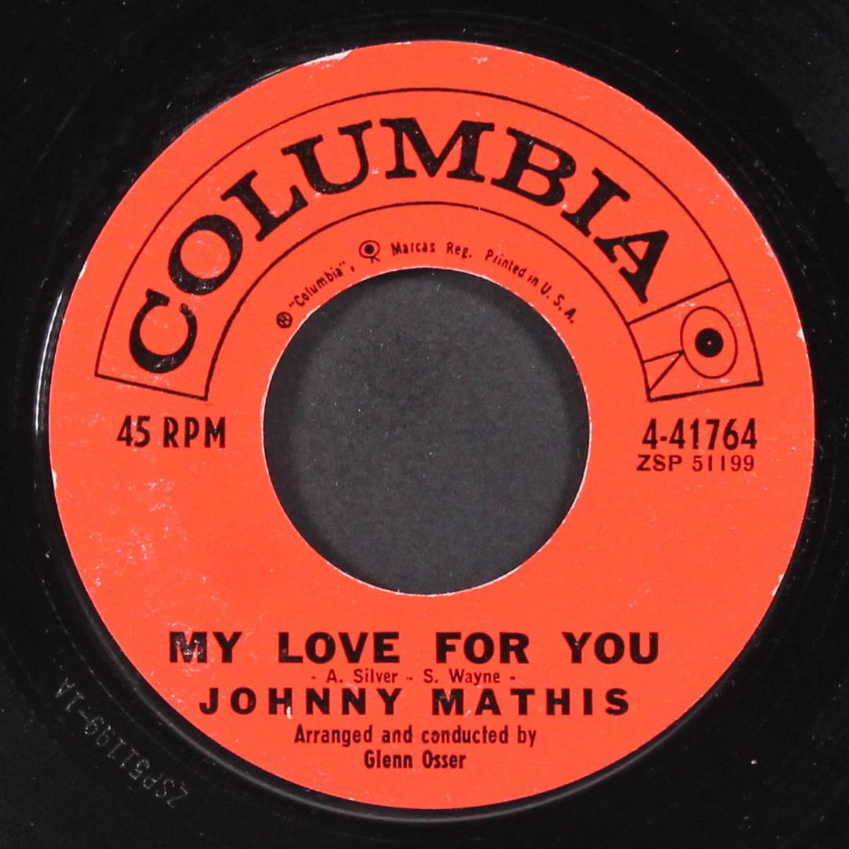my love for you / oh that feeling by JOHNNY MATHIS