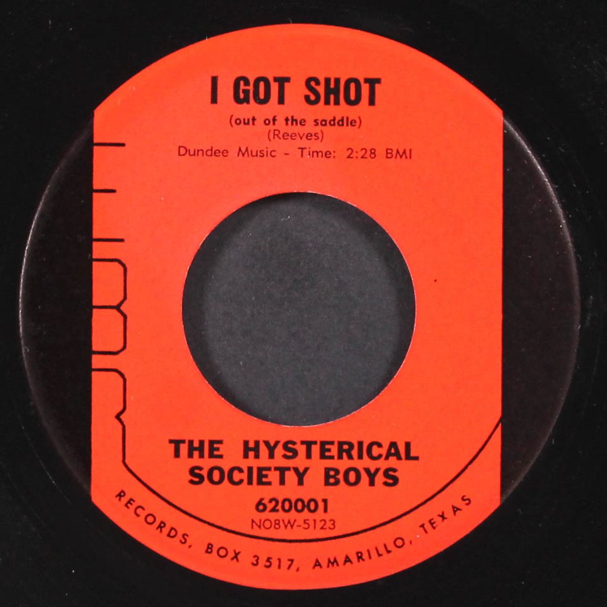 funny face / i got shot out of the saddle by HYSTERICAL SOCIETY BOYS