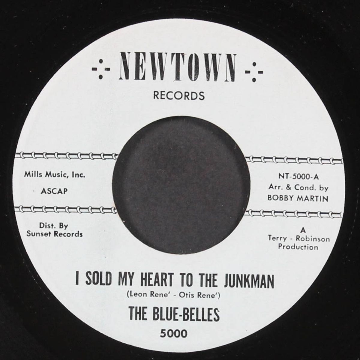 i sold my heart to the junkman / itty bitty twist by BLUE BELLES