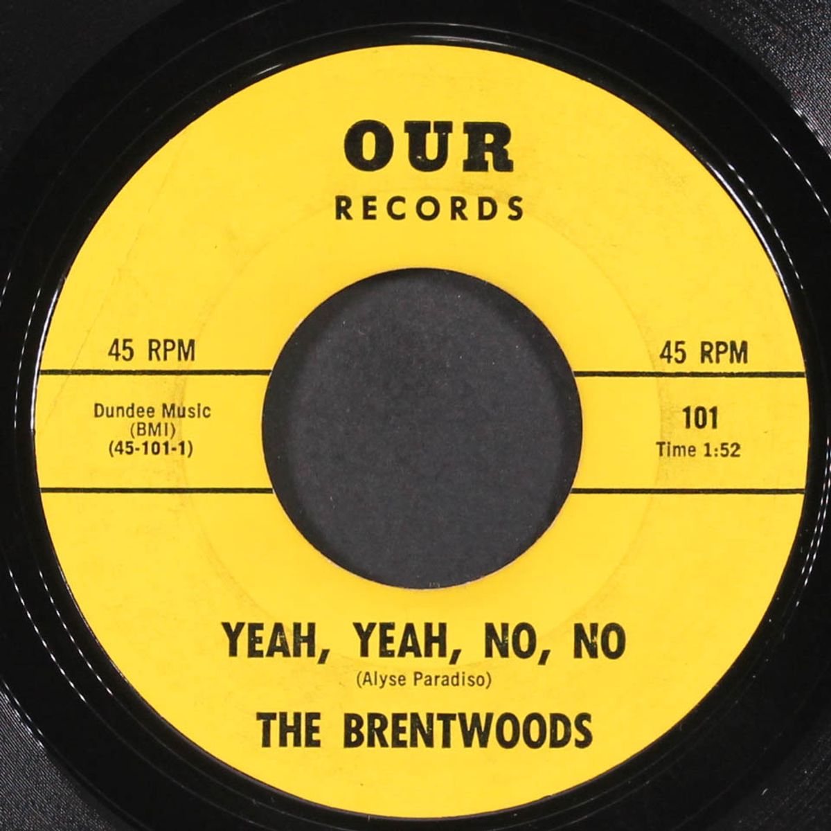 yeah, yeah, no, no / babe you know by BRENTWOODS