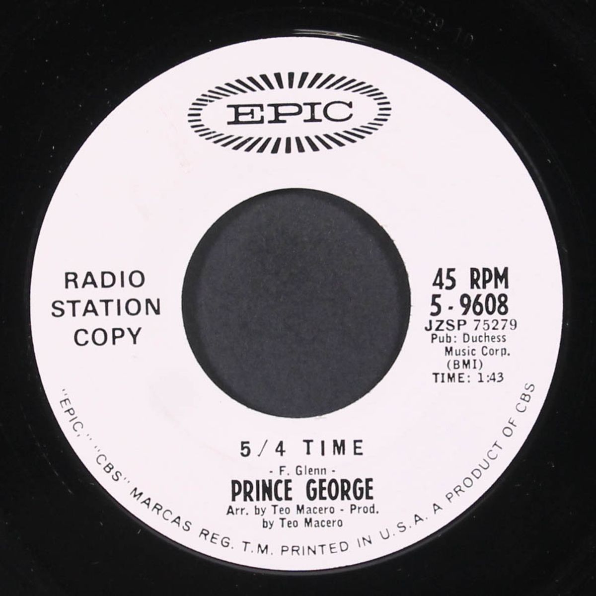 the swinging preacher / 5/4 time by PRINCE GEORGE