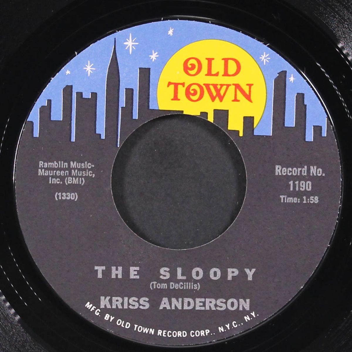 he's my boyfriend / the sloopy by KRISS ANDERSON