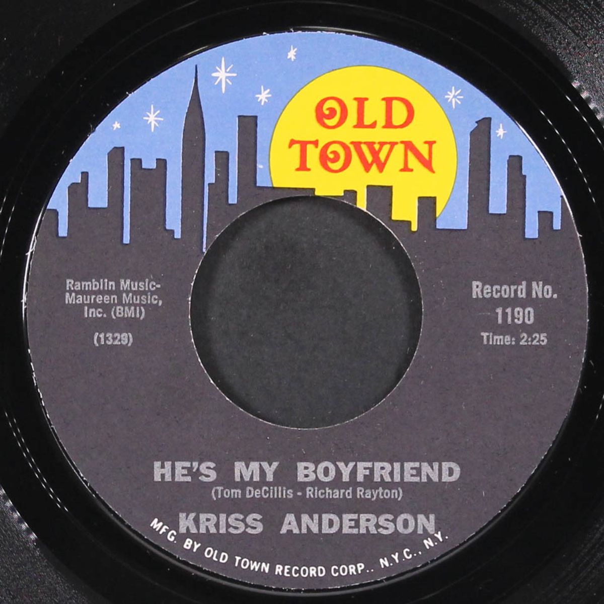he's my boyfriend / the sloopy by KRISS ANDERSON