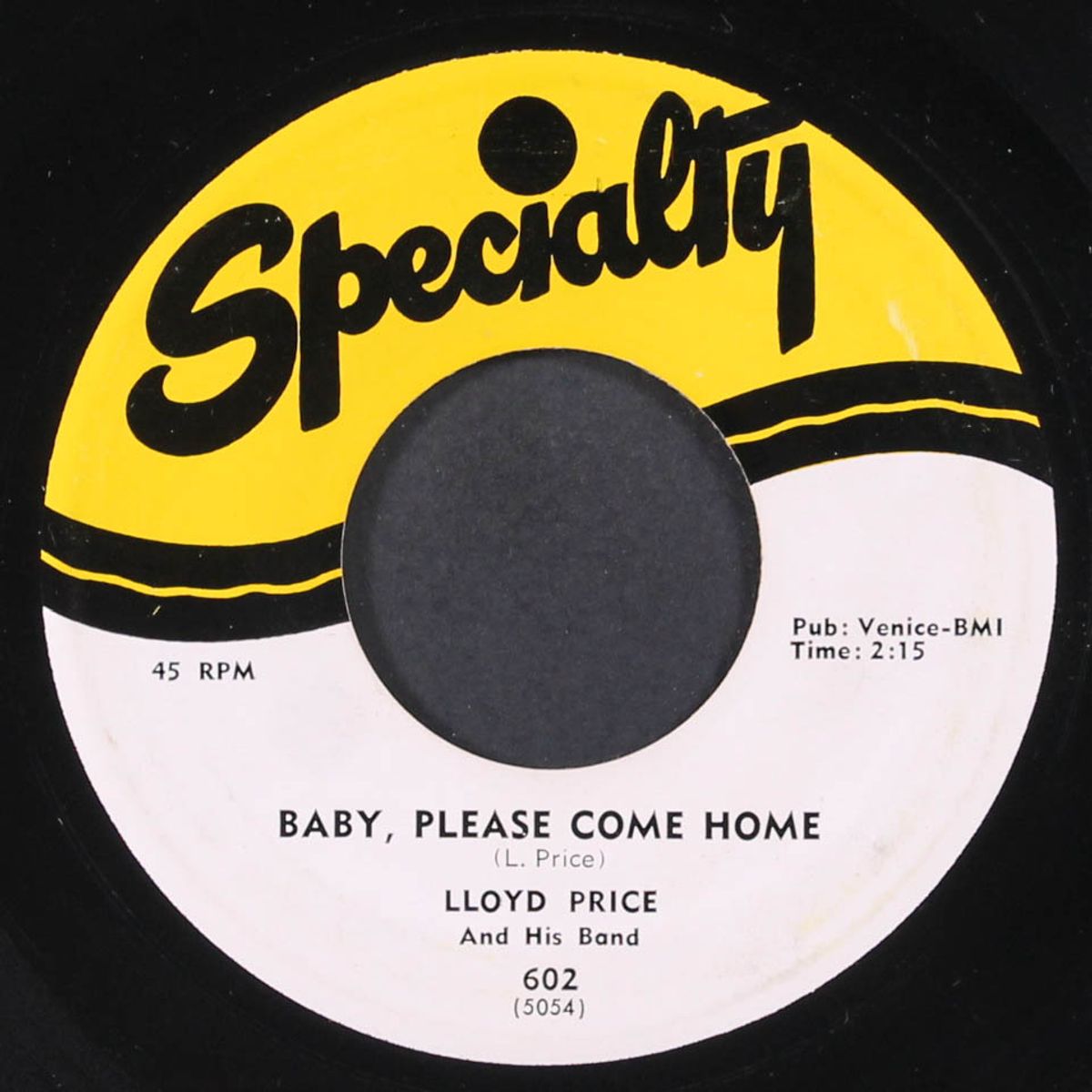 baby, please come home / breaking my heart by LLOYD PRICE