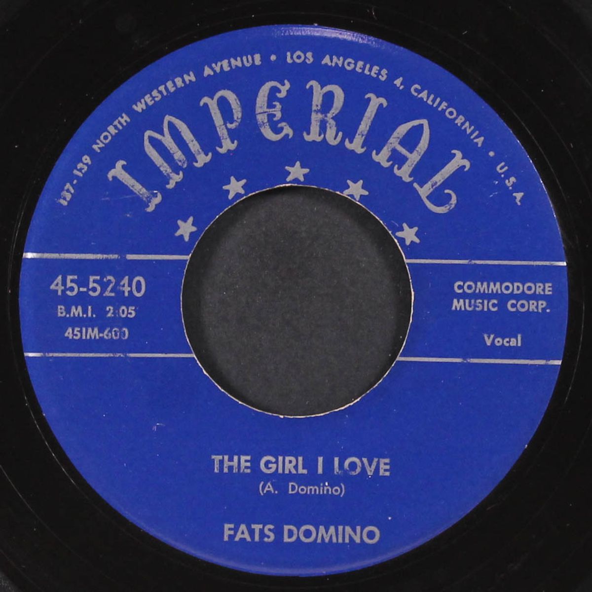 please don't leave me / the girl i love by FATS DOMINO