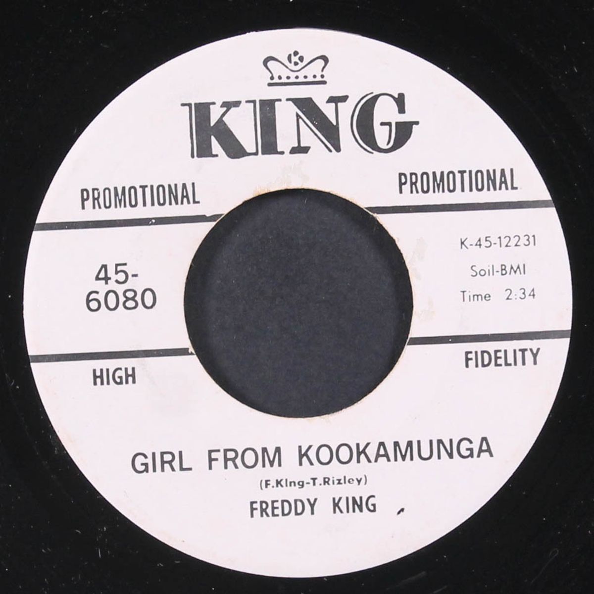 you've got me licked / girl from kookamunga by FREDDY KING