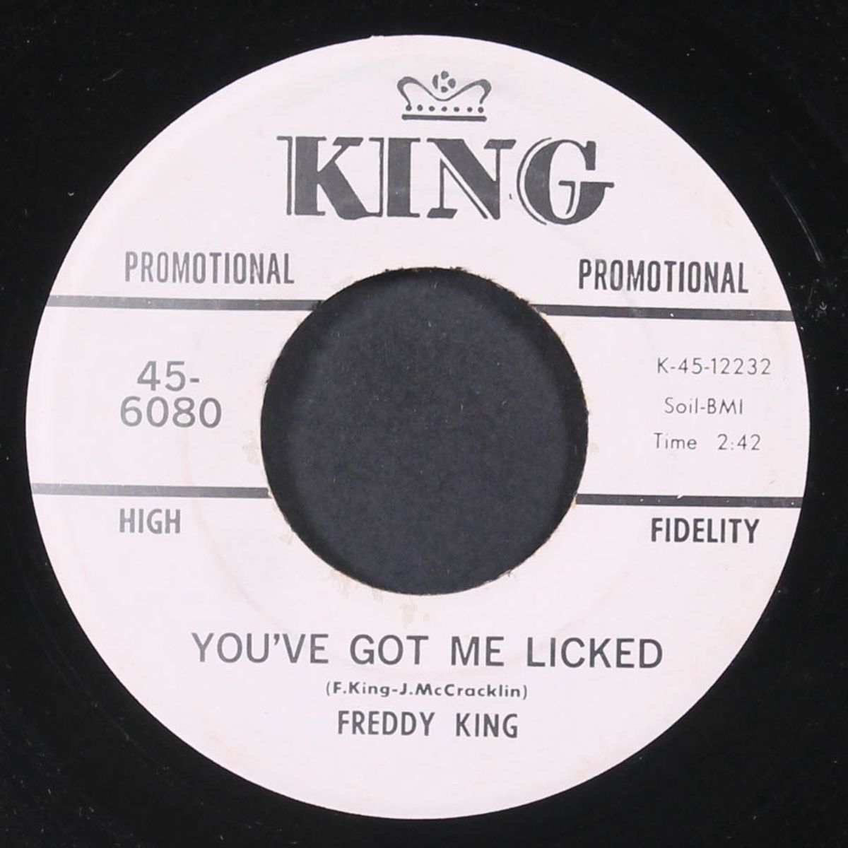 you've got me licked / girl from kookamunga by FREDDY KING