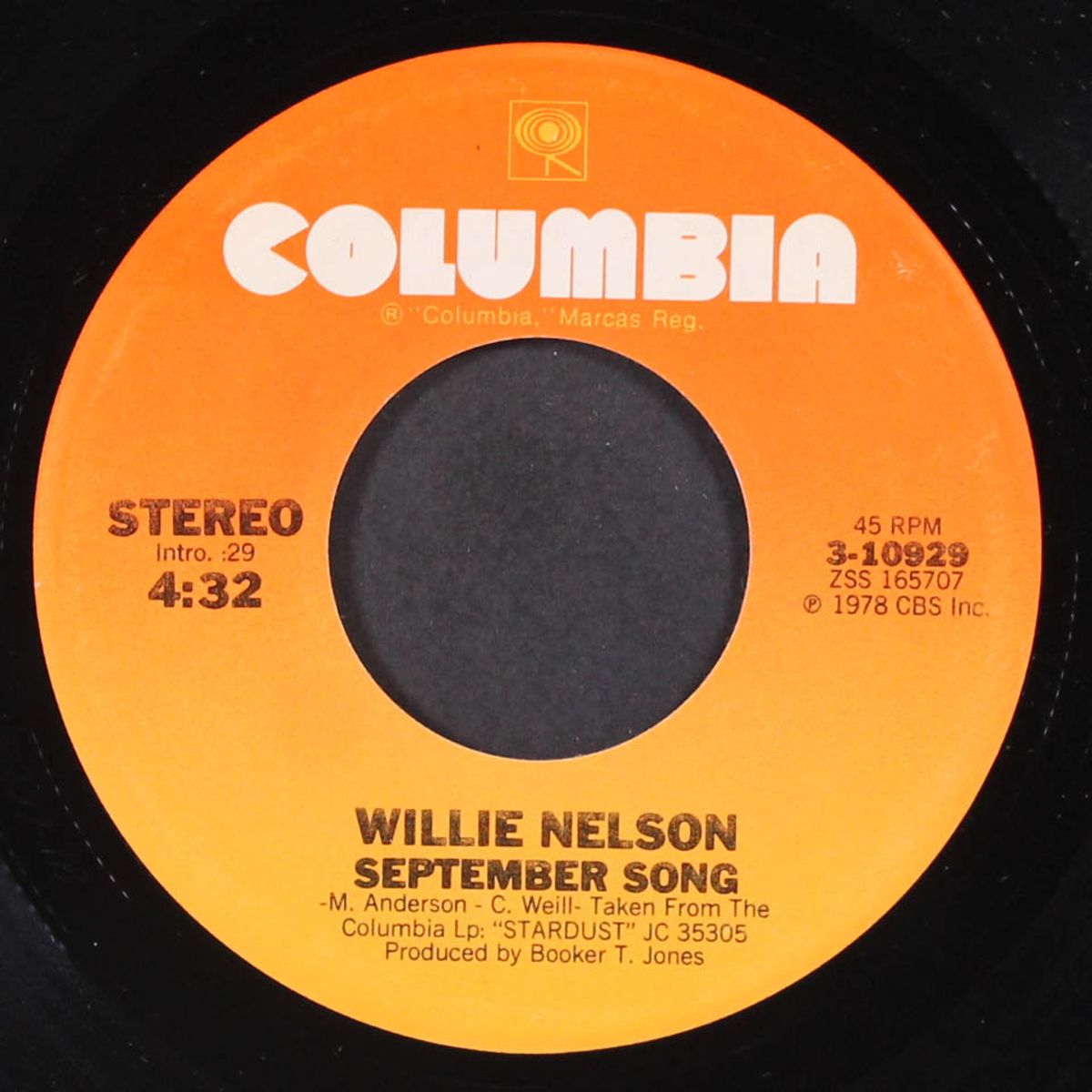 september song by WILLIE NELSON