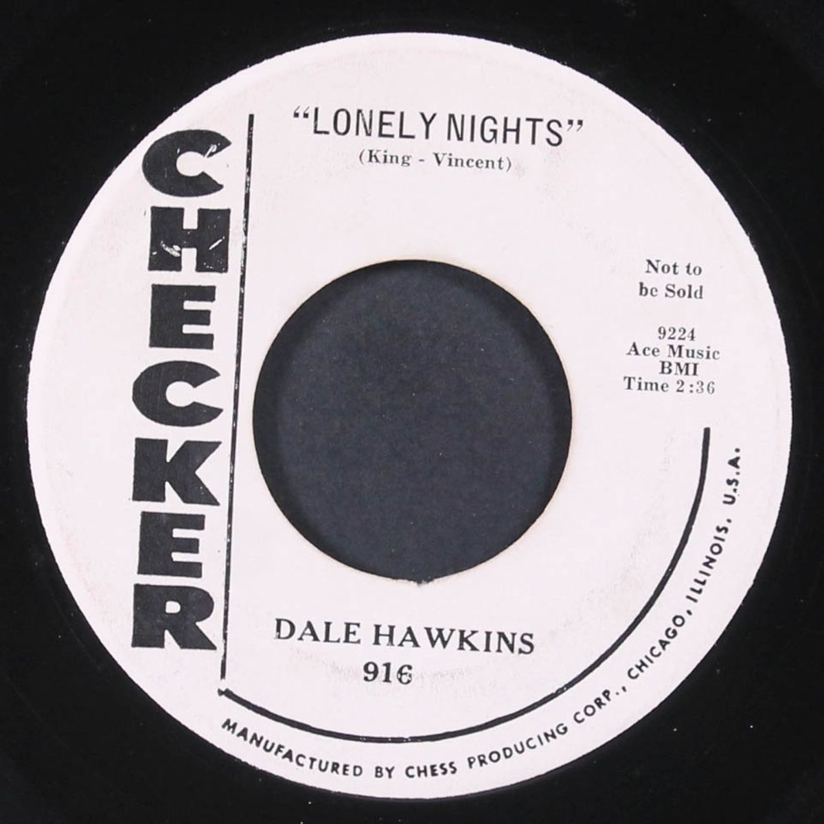 lonely nights / class cutter by DALE HAWKINS
