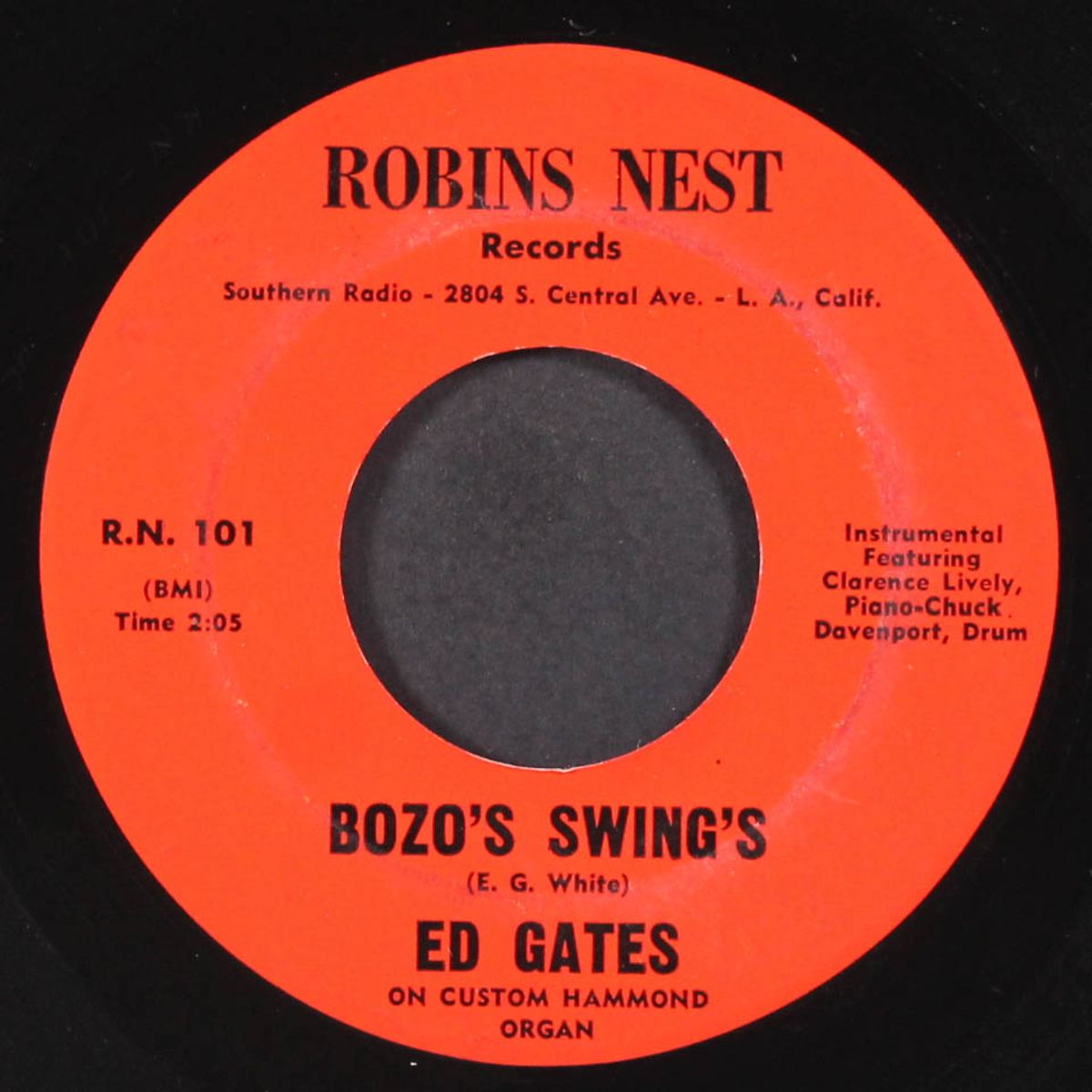 bozo's swing's / just checking by ED GATES