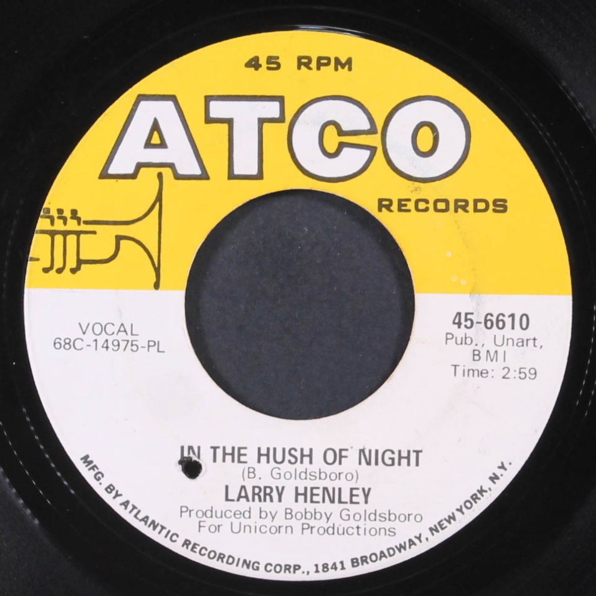 answer me, my love / in the hush of the night by LARRY HENLEY