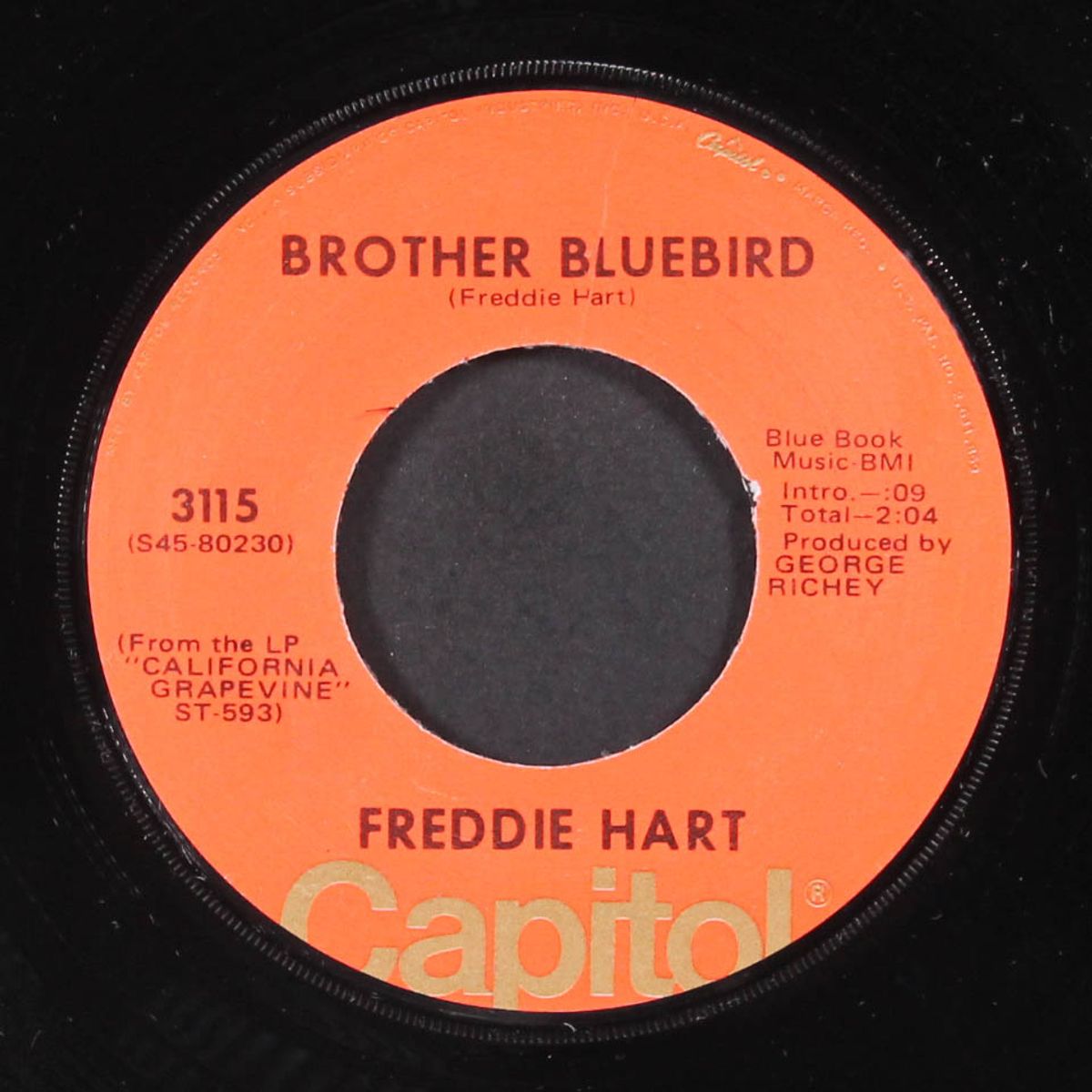 easy loving / brother bluebird by FREDDIE HART