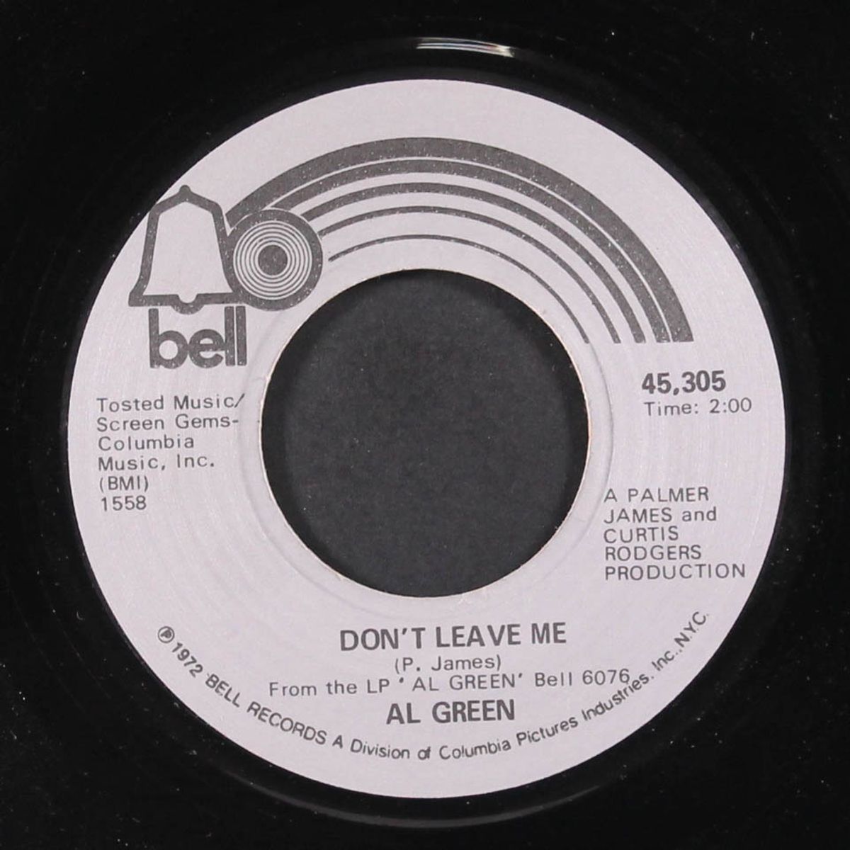 hot wire / don't leave me by AL GREEN