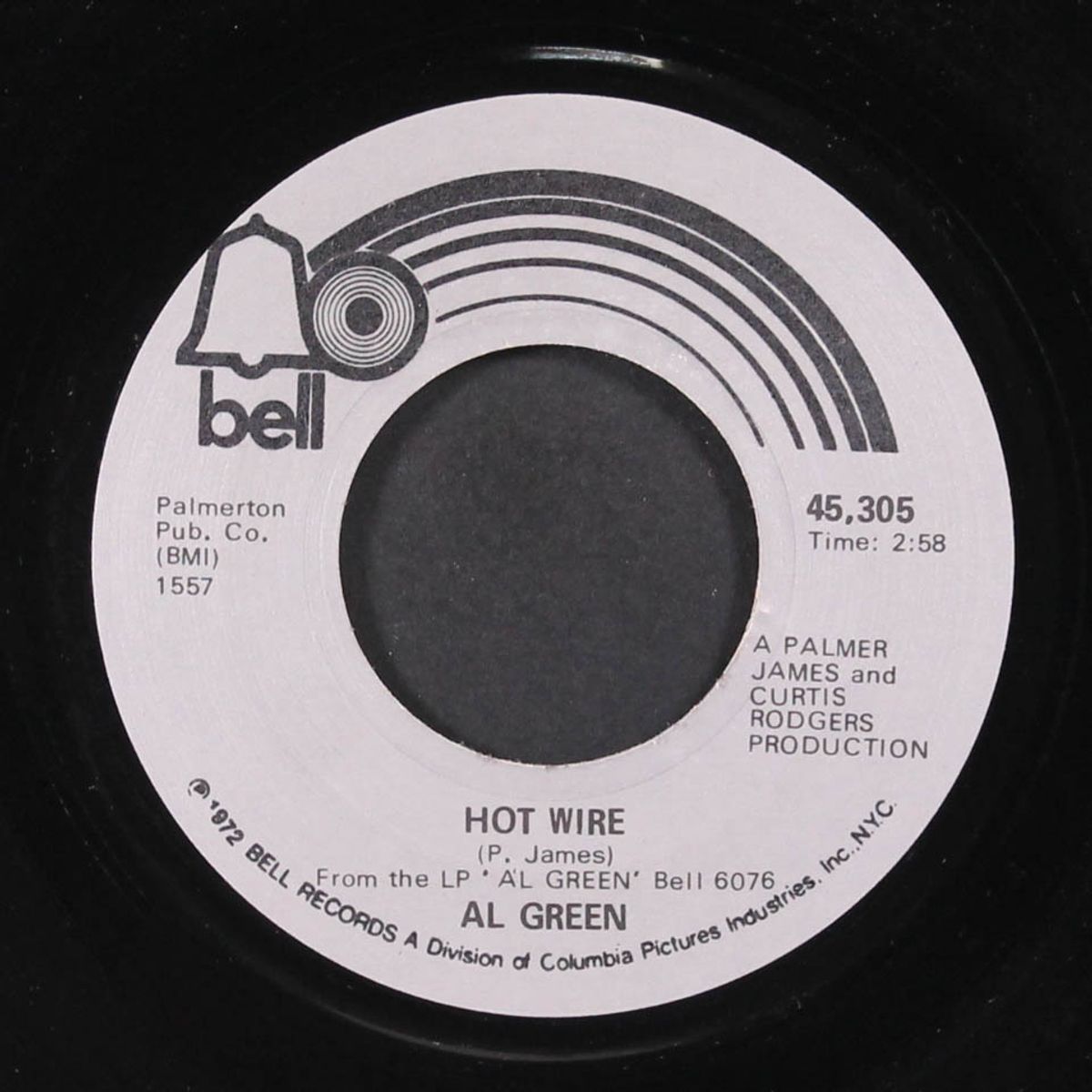 hot wire / don't leave me by AL GREEN