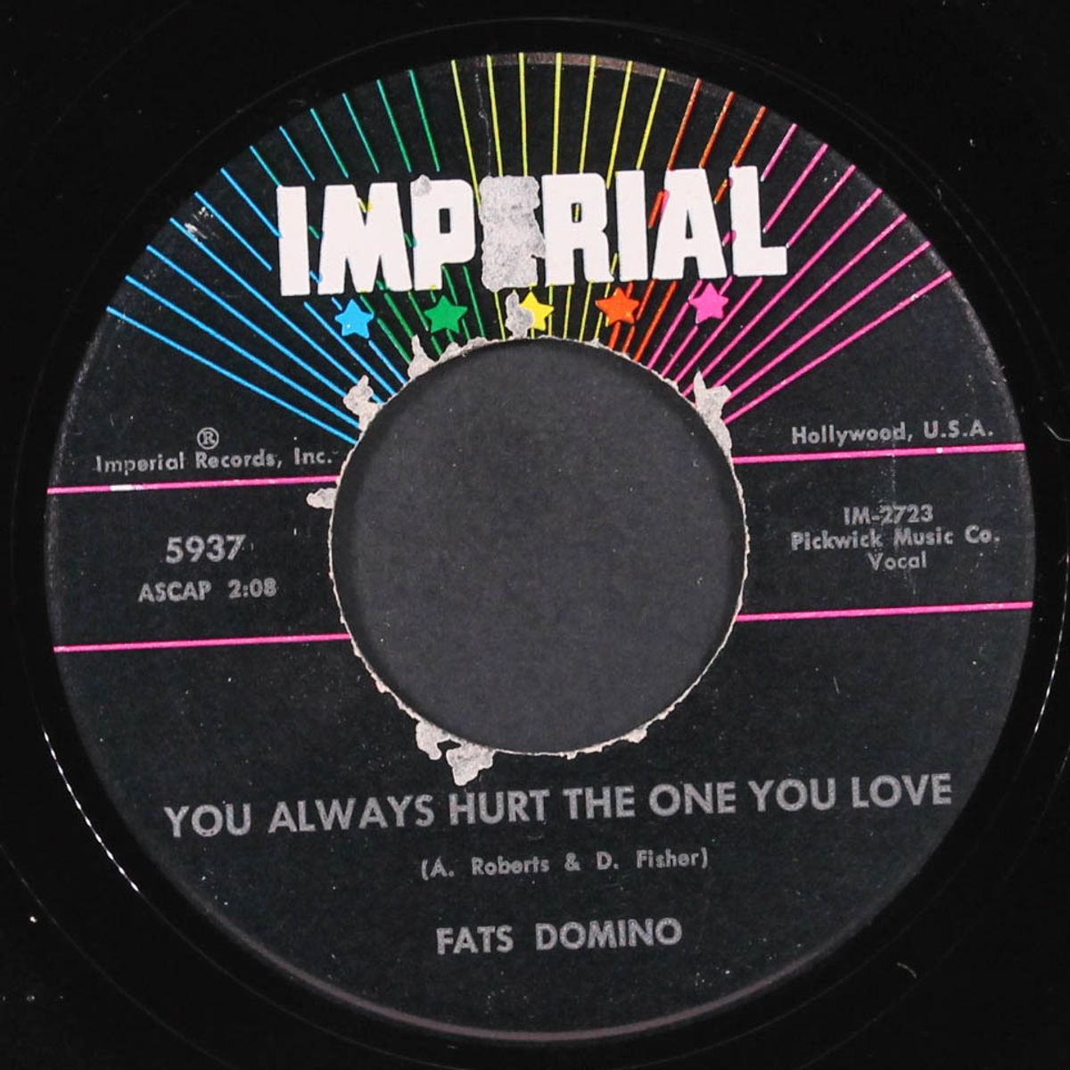 trouble blues / you always hurt the one you love by FATS DOMINO