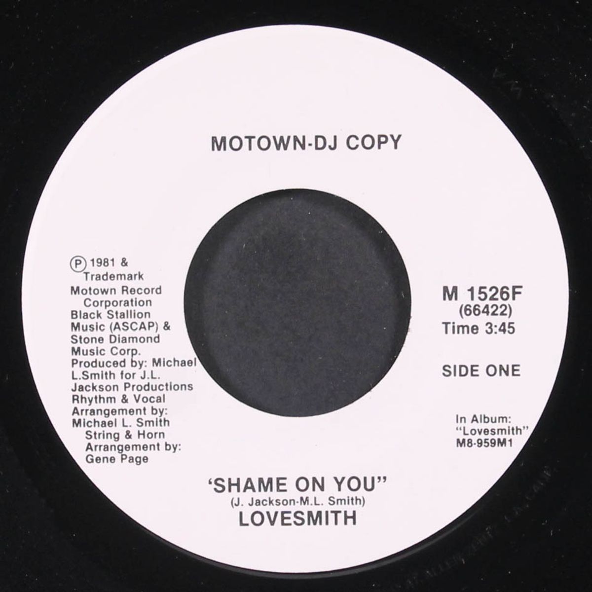 shame on you / same by LOVESMITH