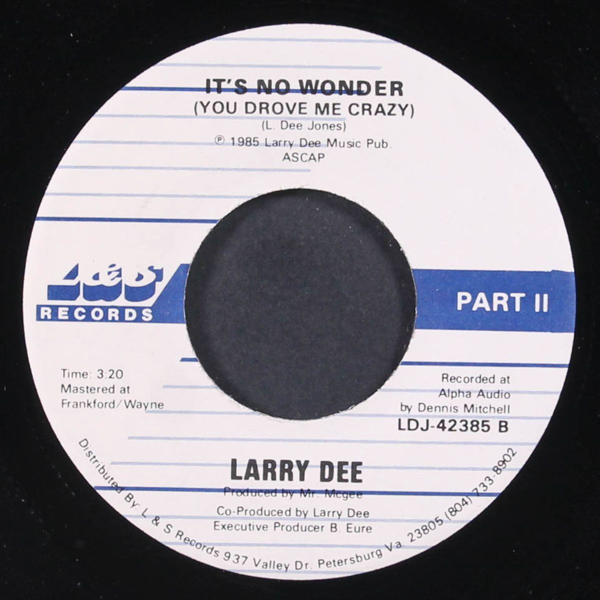 it's no wonder / part 2 by LARRY DEE