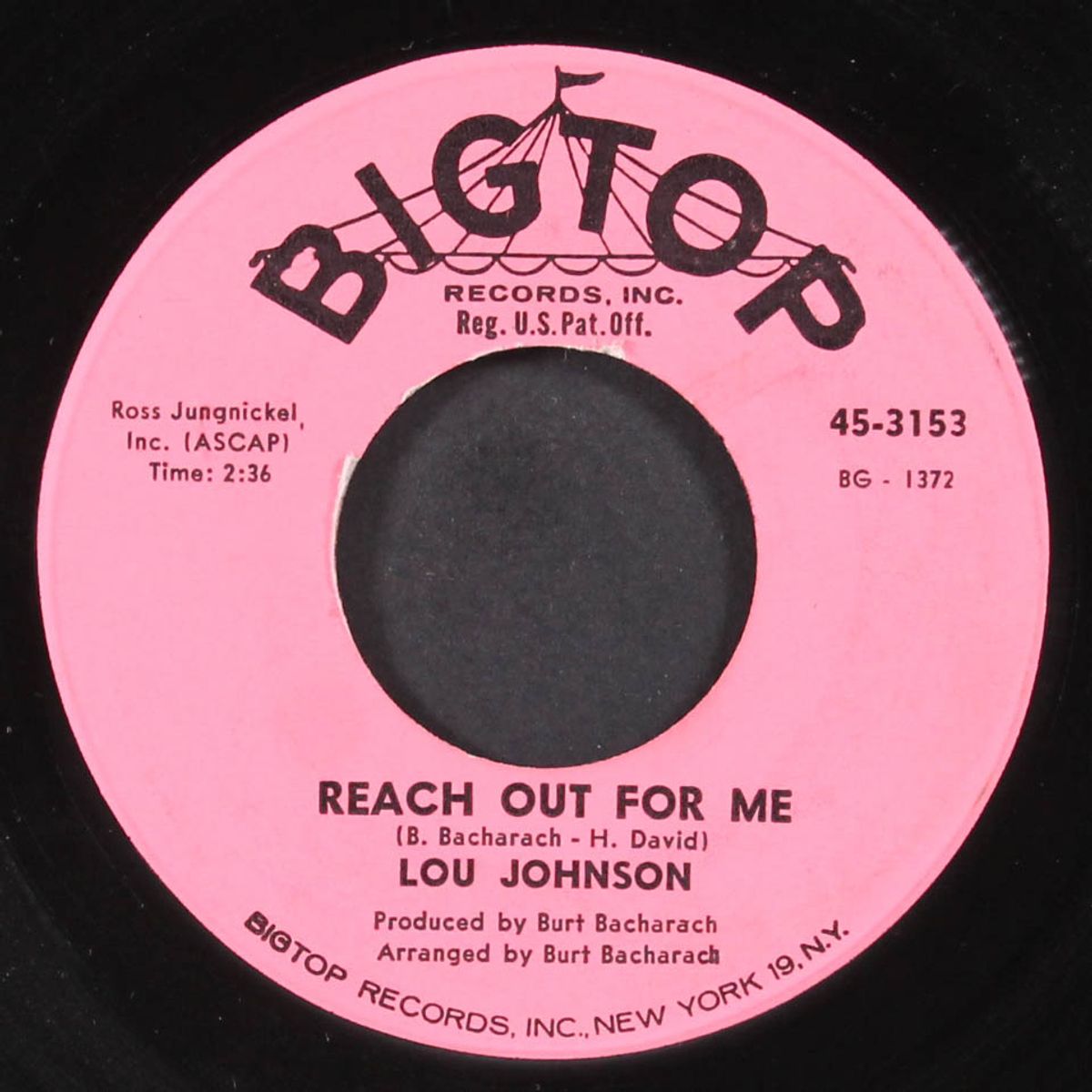 magic potion / reach out for me by LOU JOHNSON