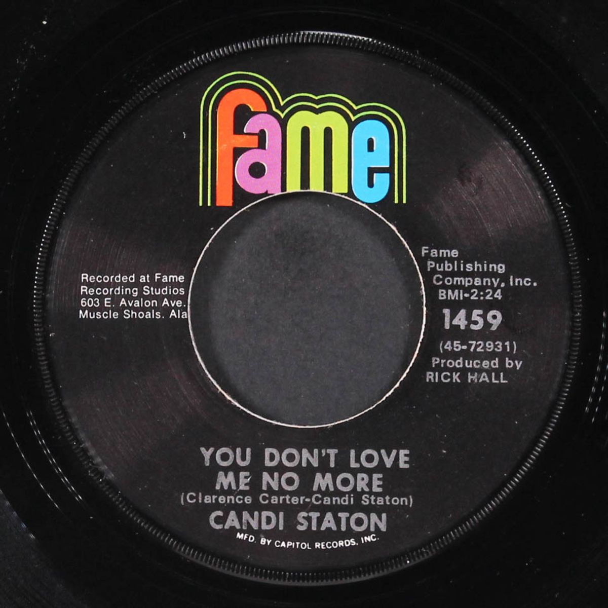 you don't love me no more / never in public by CANDI STATON