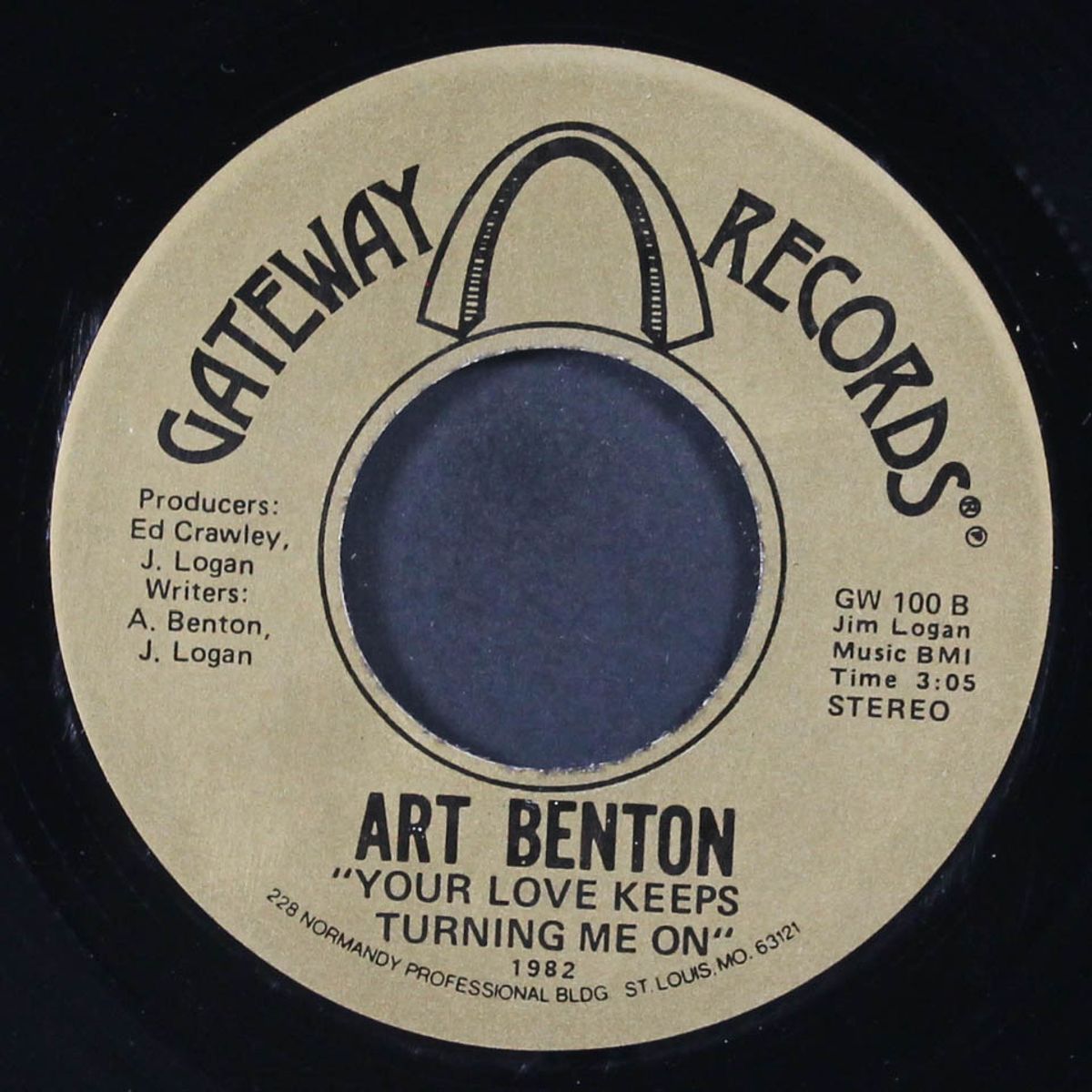 your love keeps turning me on / no vacany by ART BENTON