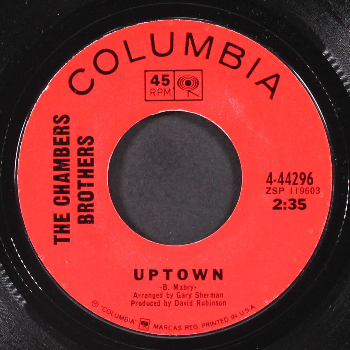 uptown / love me like the rain by CHAMBERS BROTHERS