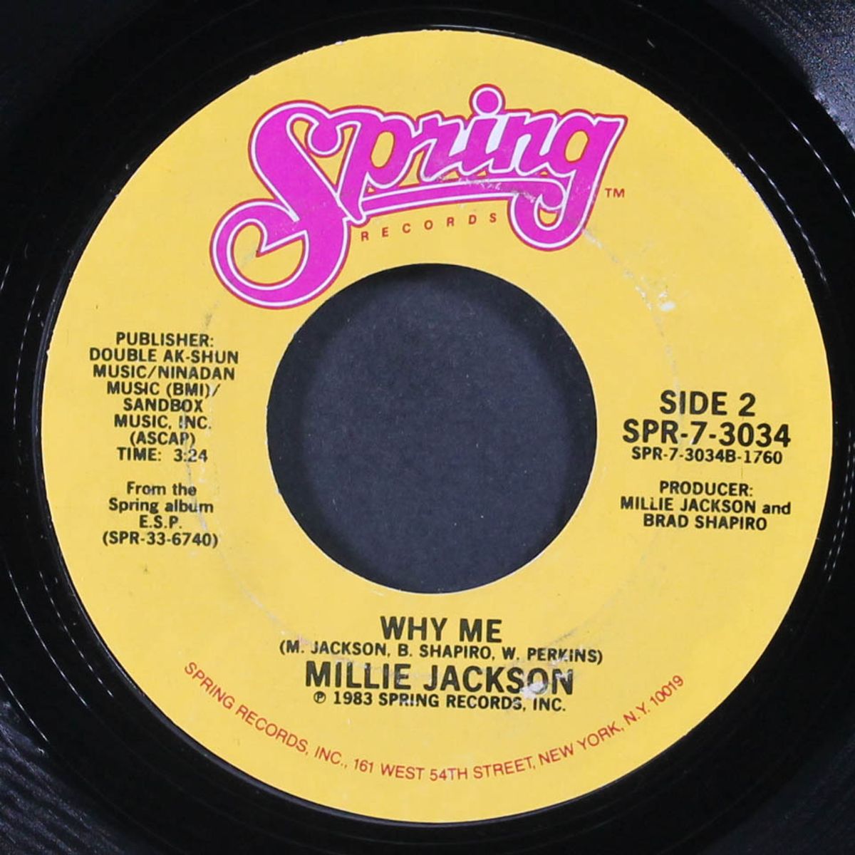 i feel like walking in the rain / why me by MILLIE JACKSON