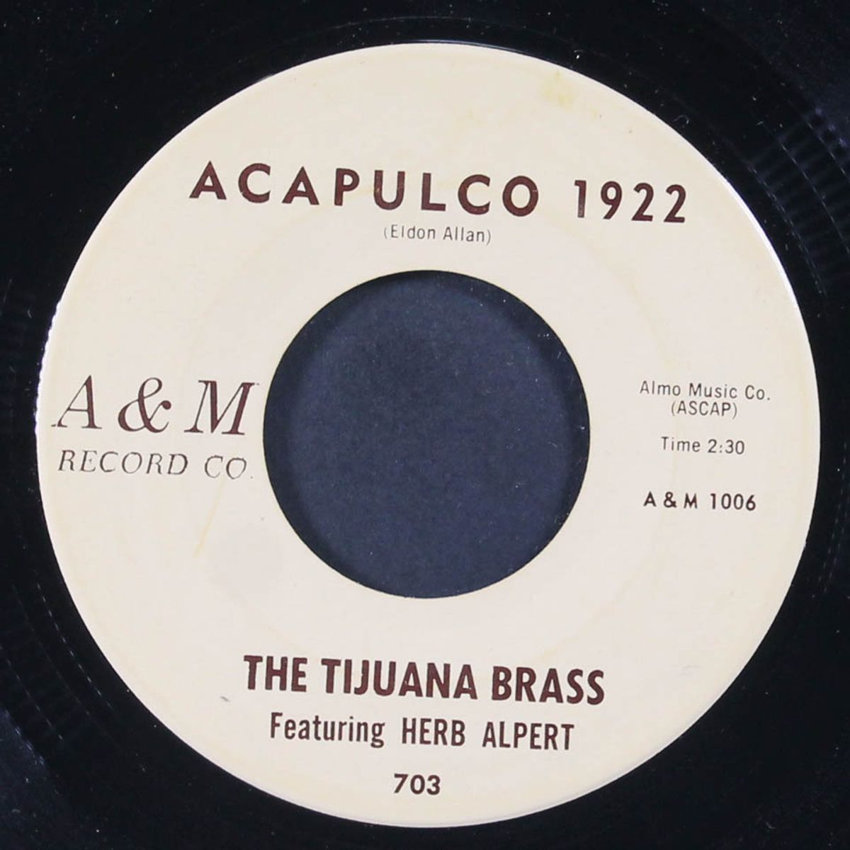the lonely bull / acapulco 1922 by HERB ALPERT'S TIJUANA BRASS
