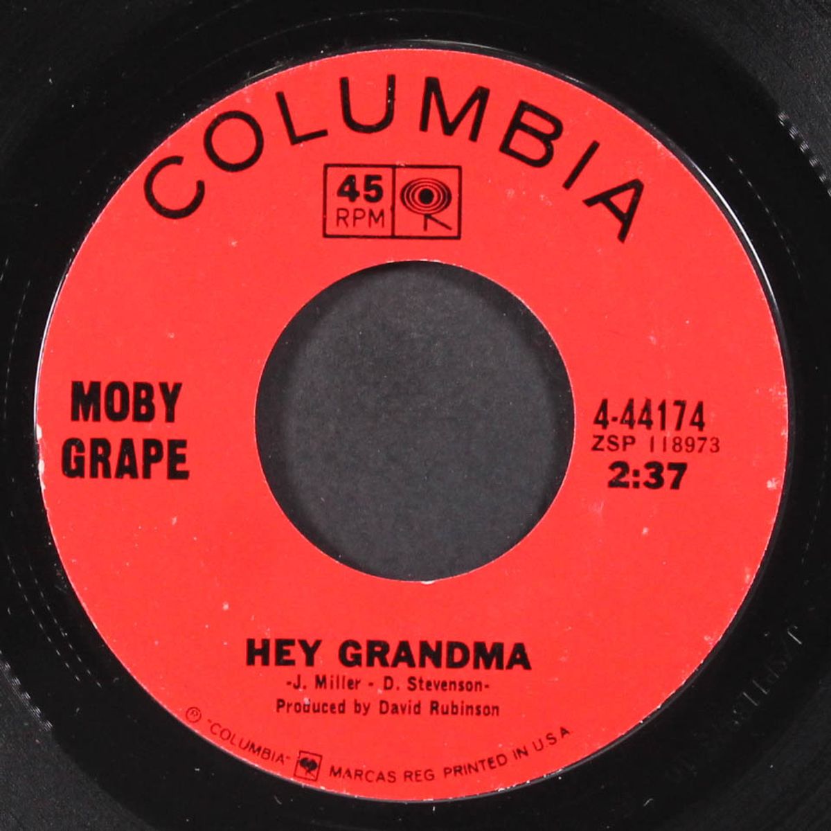hey grandma / come in the morning by MOBY GRAPE