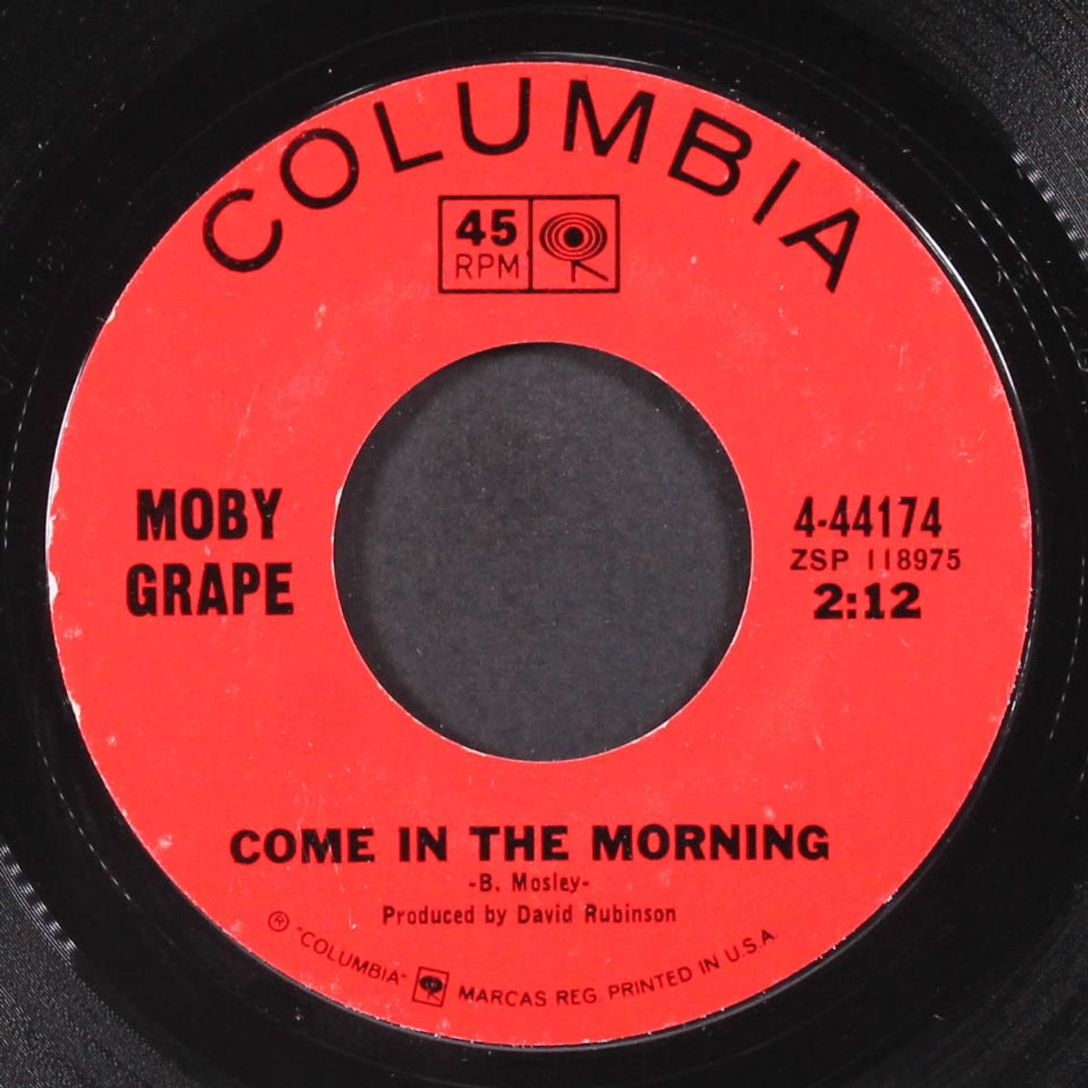 hey grandma / come in the morning by MOBY GRAPE