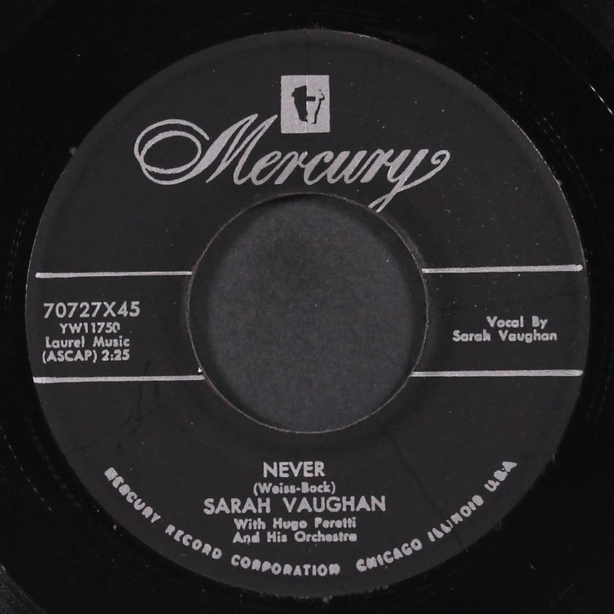 never / c'est la vie by SARAH VAUGHAN